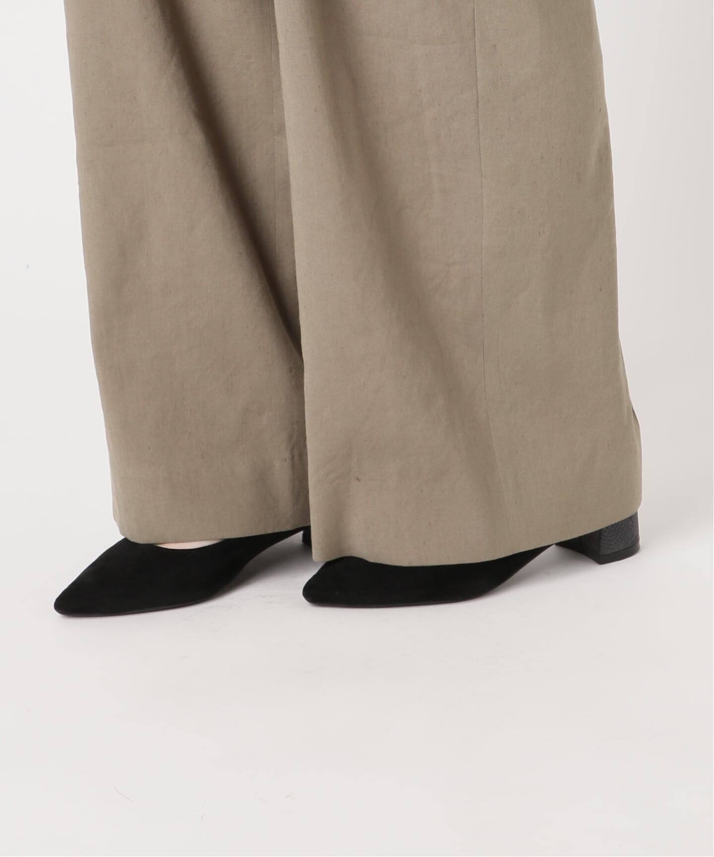 バイオリネン ワイドタックパンツ（スラックス）｜JOURNAL STANDARD L