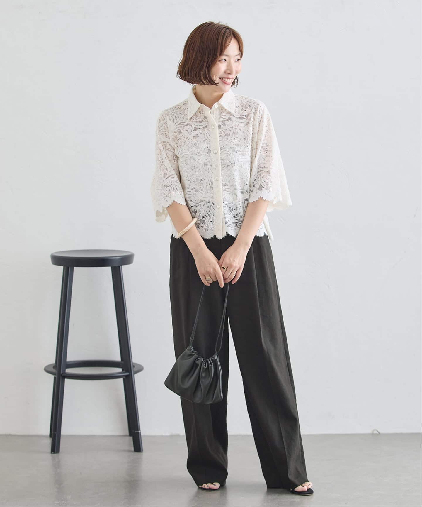 LINEN 2タックパンツ（その他パンツ）｜JOURNAL STANDARD L'ESSAGE