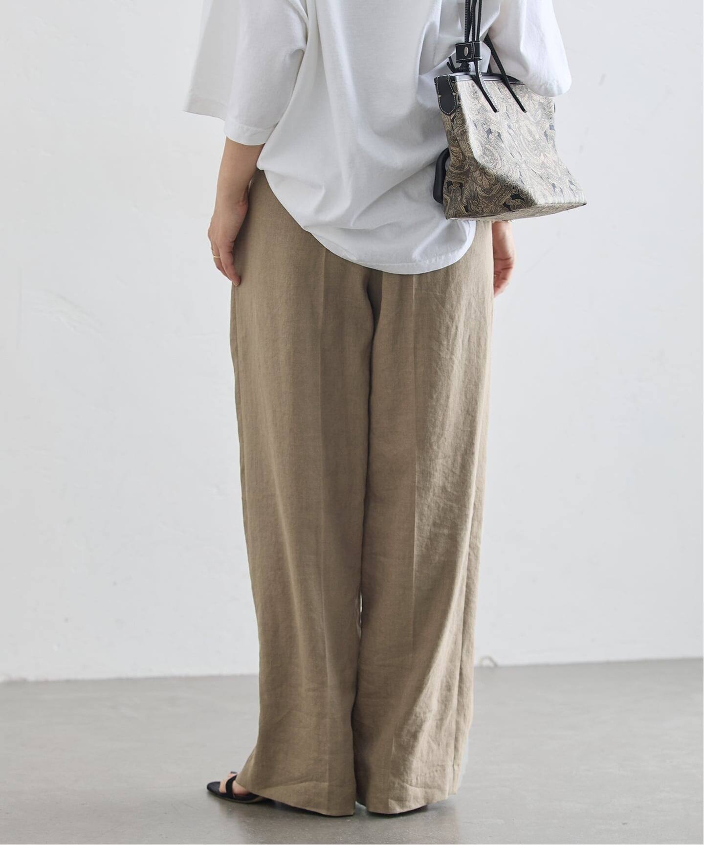LINEN 2タックパンツ（その他パンツ）｜JOURNAL STANDARD L'ESSAGE