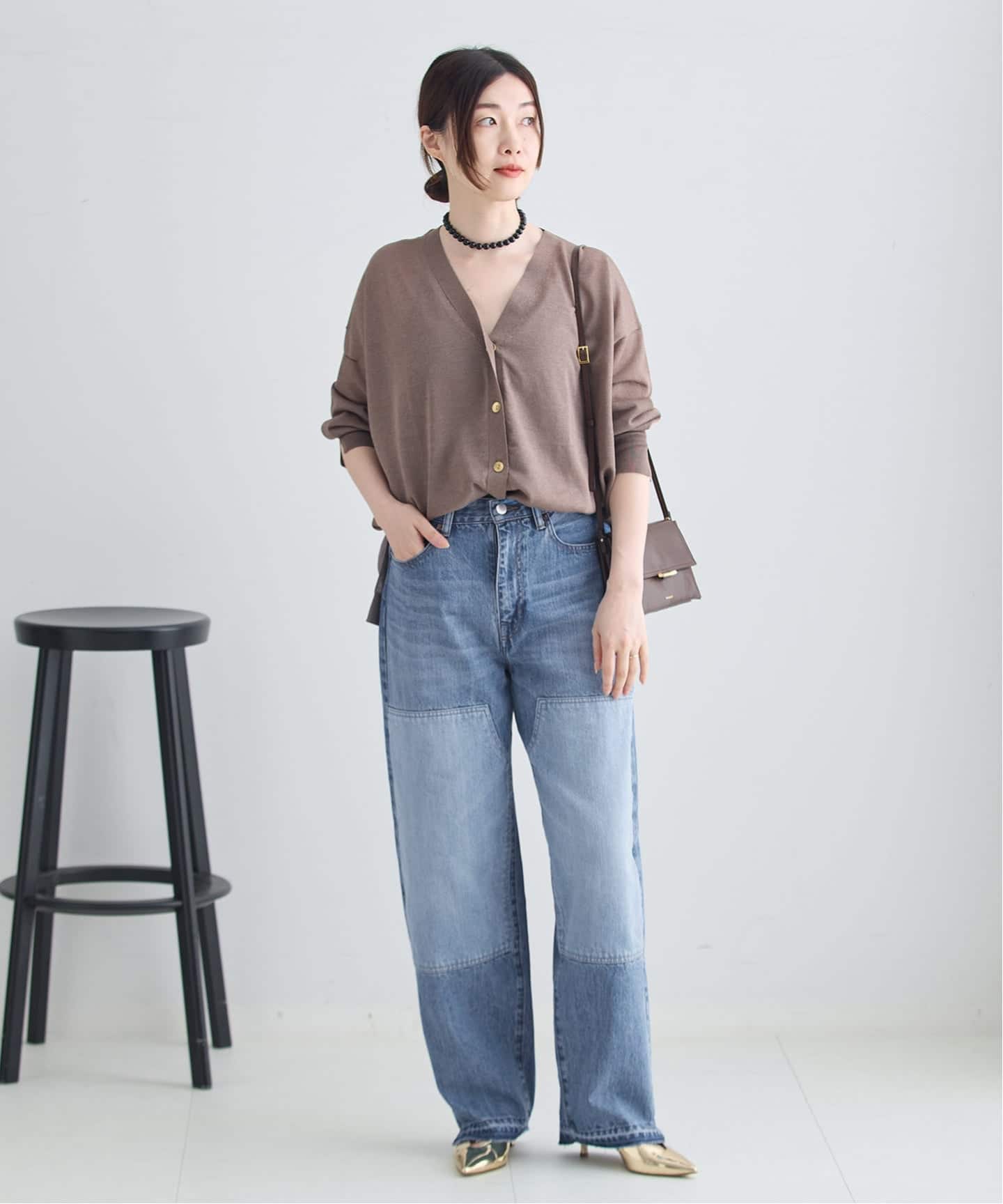 ダブルニーリメイクデニムパンツ（デニムパンツ・ジーンズ）｜JOURNAL