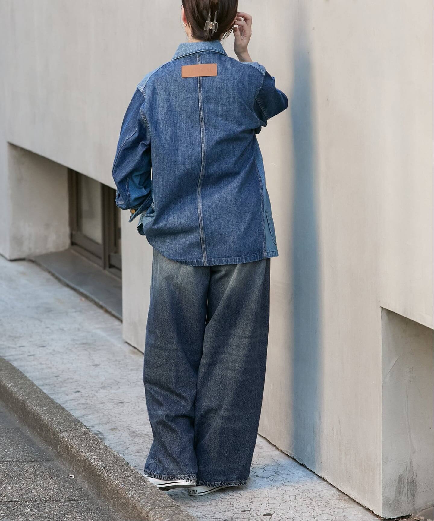 HAIKURE/ハイクル】BETHANY SHORT LENGTH INTENSE BLU デニムパンツ HAIKURE/ハイクル】BETHANY SHORT LENGTH INTENSE BLU デニムパンツ