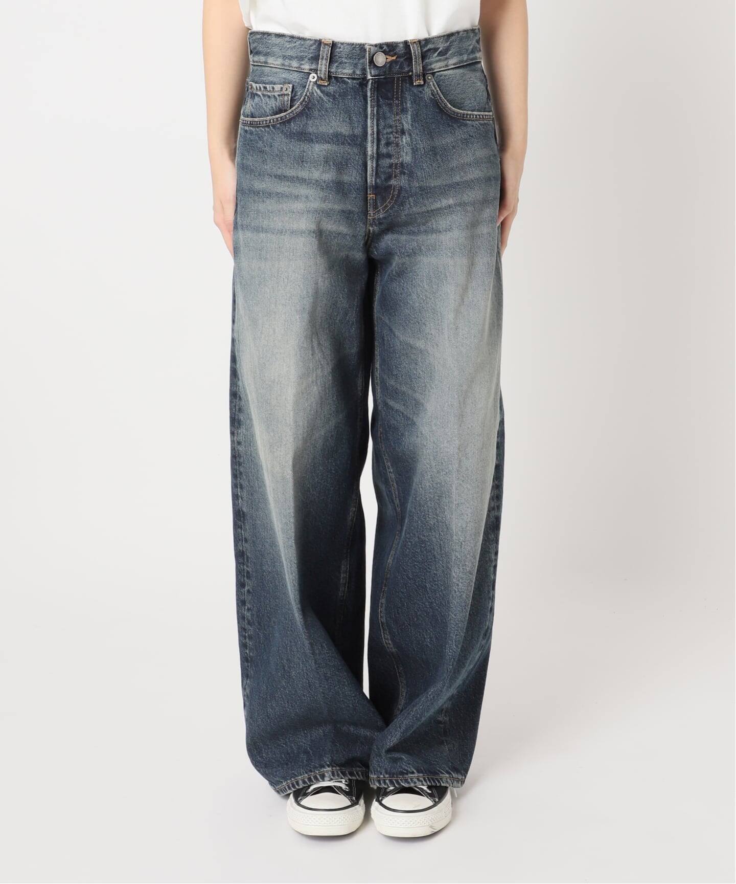 HAIKURE/ハイクル】BETHANY SHORT LENGTH INTENSE BLU デニムパンツ
