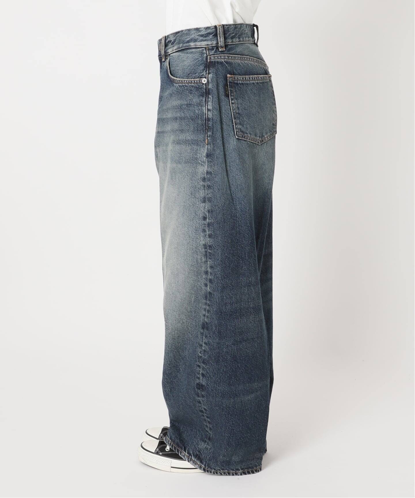 HAIKURE/ハイクル】BETHANY SHORT LENGTH INTENSE BLU デニムパンツ