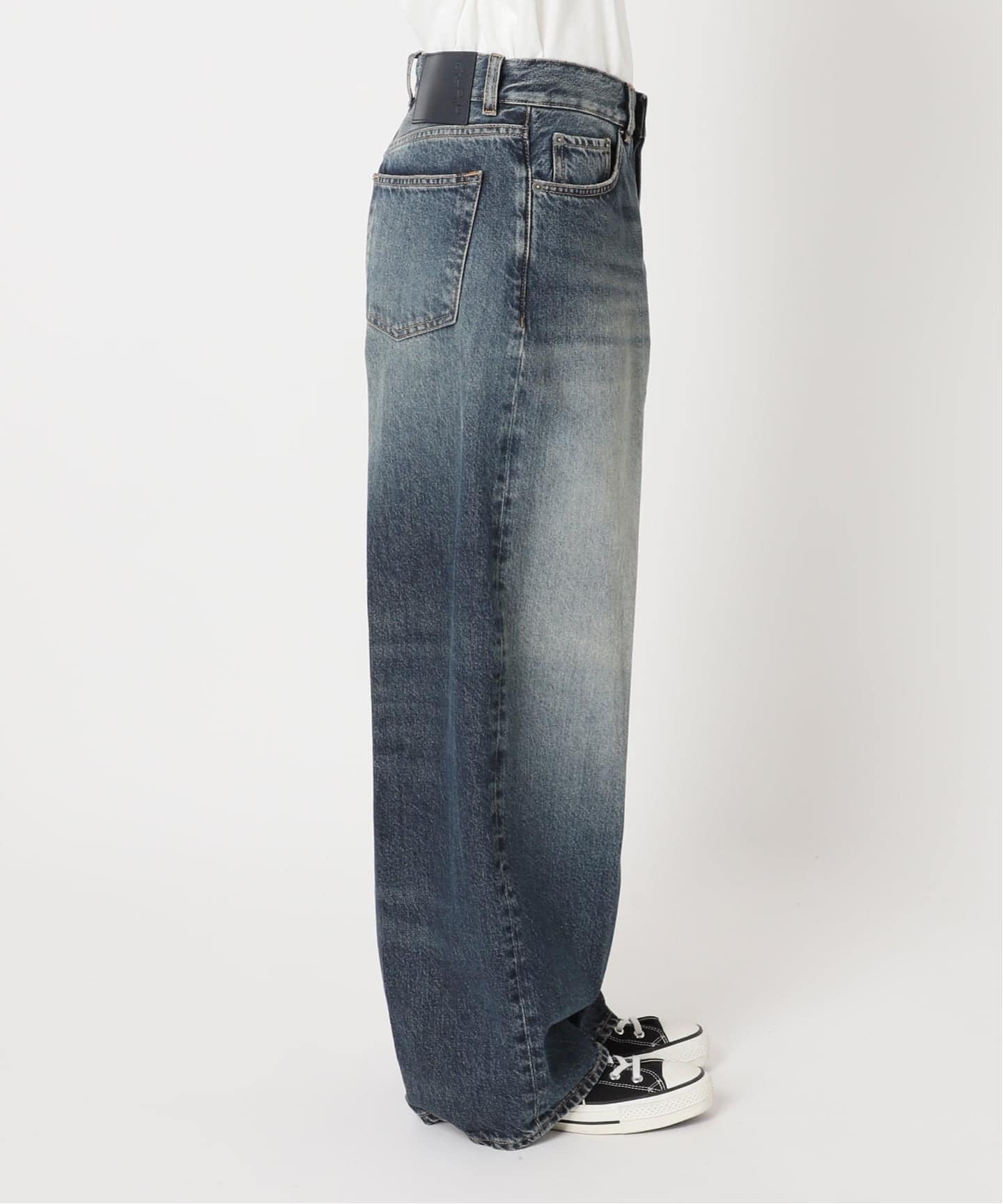 HAIKURE/ハイクル】BETHANY SHORT LENGTH INTENSE BLU デニムパンツ