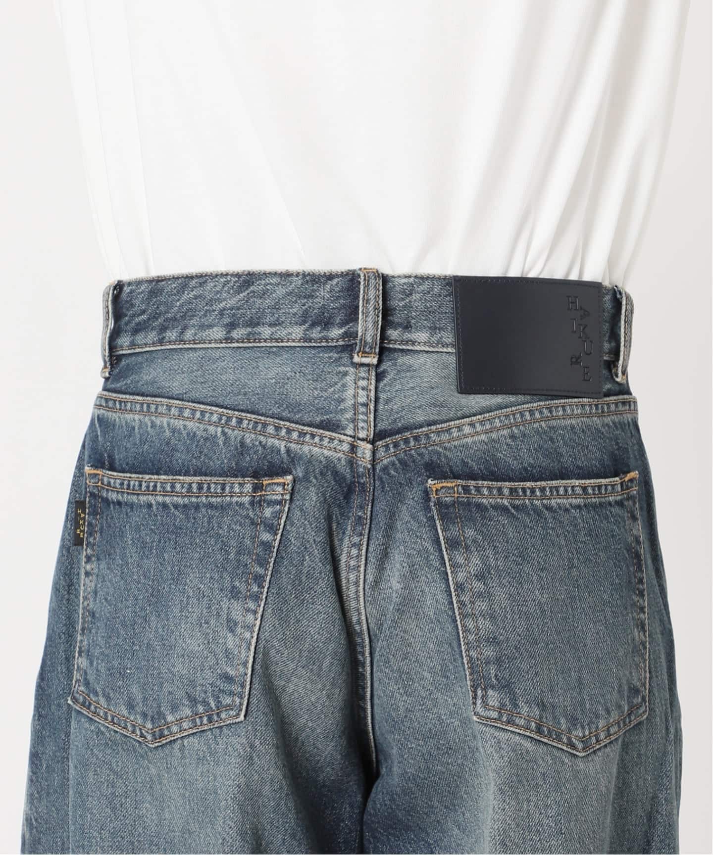 HAIKURE/ハイクル】BETHANY SHORT LENGTH INTENSE BLU デニムパンツ