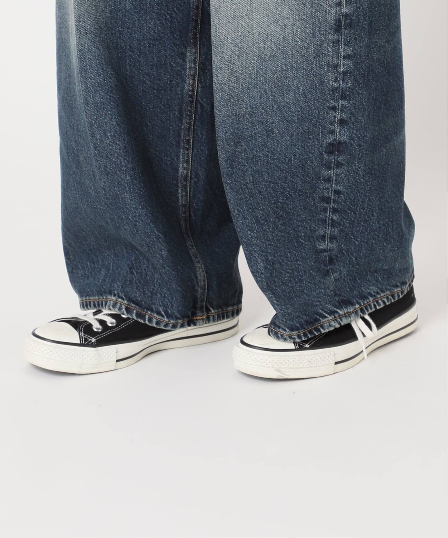 HAIKURE/ハイクル】BETHANY SHORT LENGTH INTENSE BLU デニムパンツ