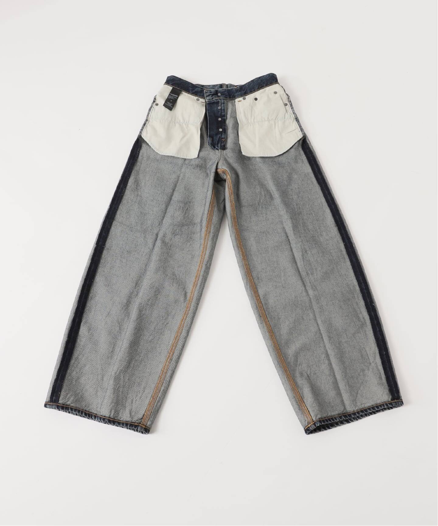 HAIKURE/ハイクル】BETHANY SHORT LENGTH INTENSE BLU デニムパンツ