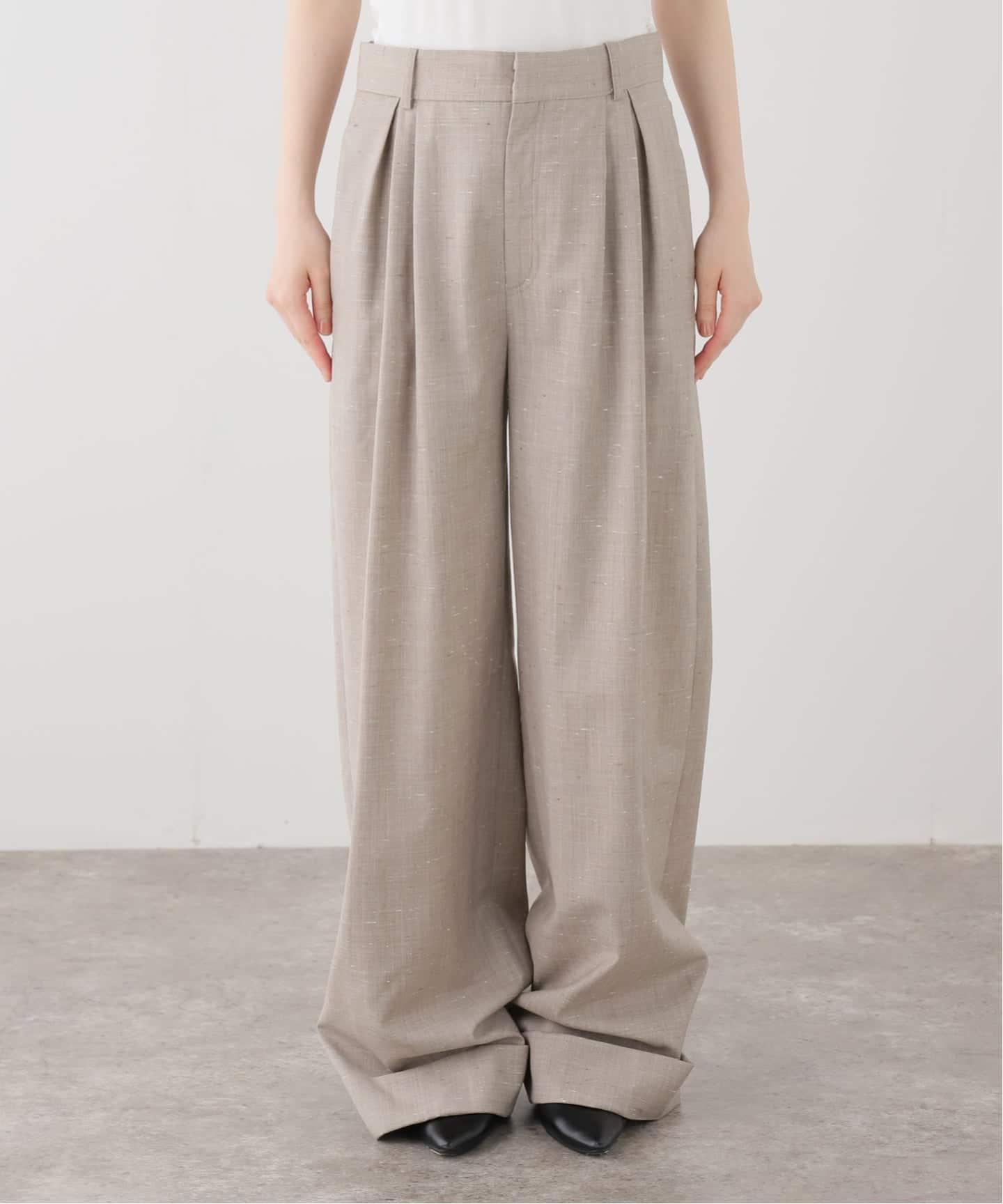 LOULOU DE SAISON/ルル・ド・セゾン DAVY OVERSIZED TAILORED パンツ