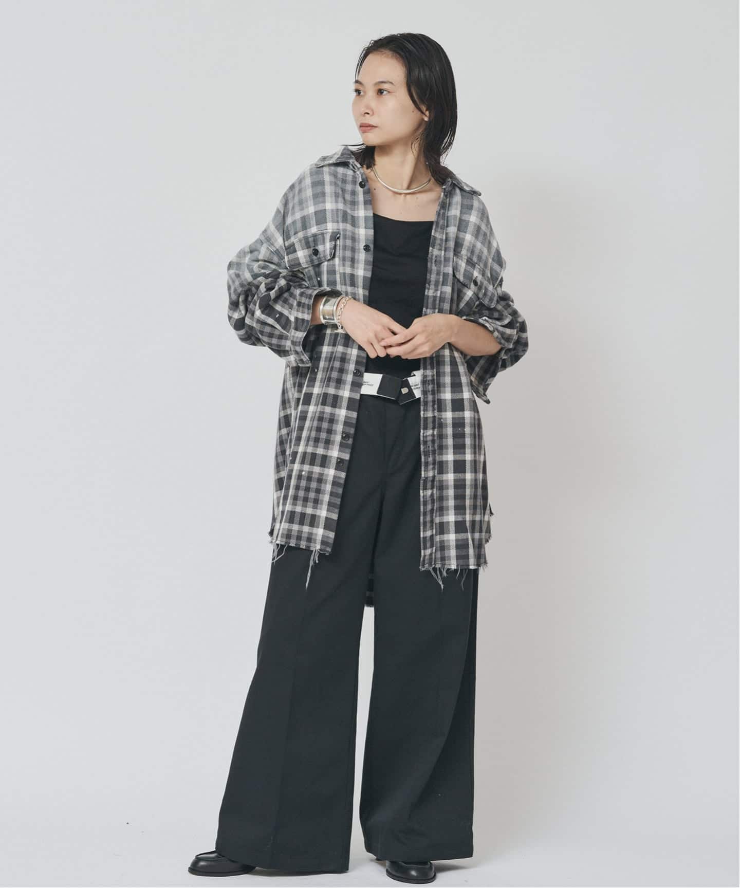 追加/新色あり》JANE SMITH*DICKIES*L'ESSAGE 別注 2タックBIGパンツ