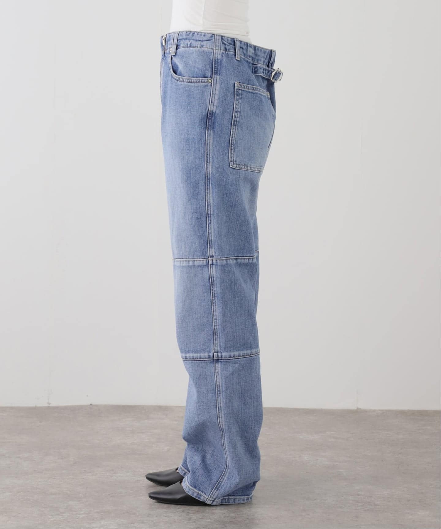 TIBI/ティビ CLASSIC WASH DENIM FISCHER JEAN デニムパンツ