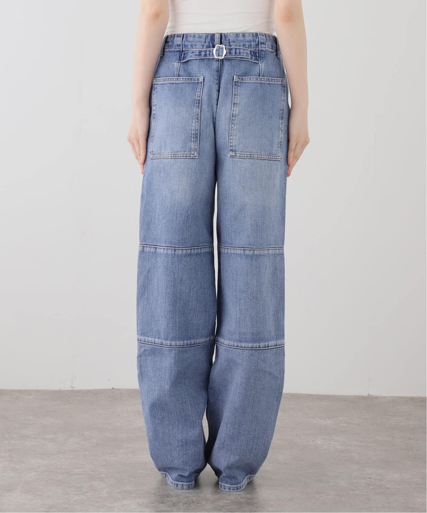 TIBI/ティビ CLASSIC WASH DENIM FISCHER JEAN デニムパンツ