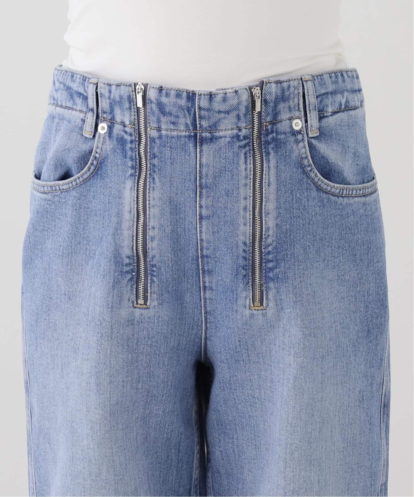 TIBI/ティビ CLASSIC WASH DENIM FISCHER JEAN デニムパンツ