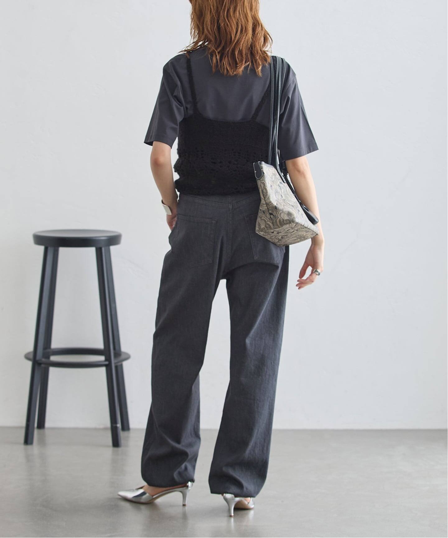 THE NEWHOUSE ニューハウス デニム バミューダパンツ XS パンツ THE NEWHOUSE/ザ ニューハウス TNH ROWENA JEAN デニムパンツ（デニム