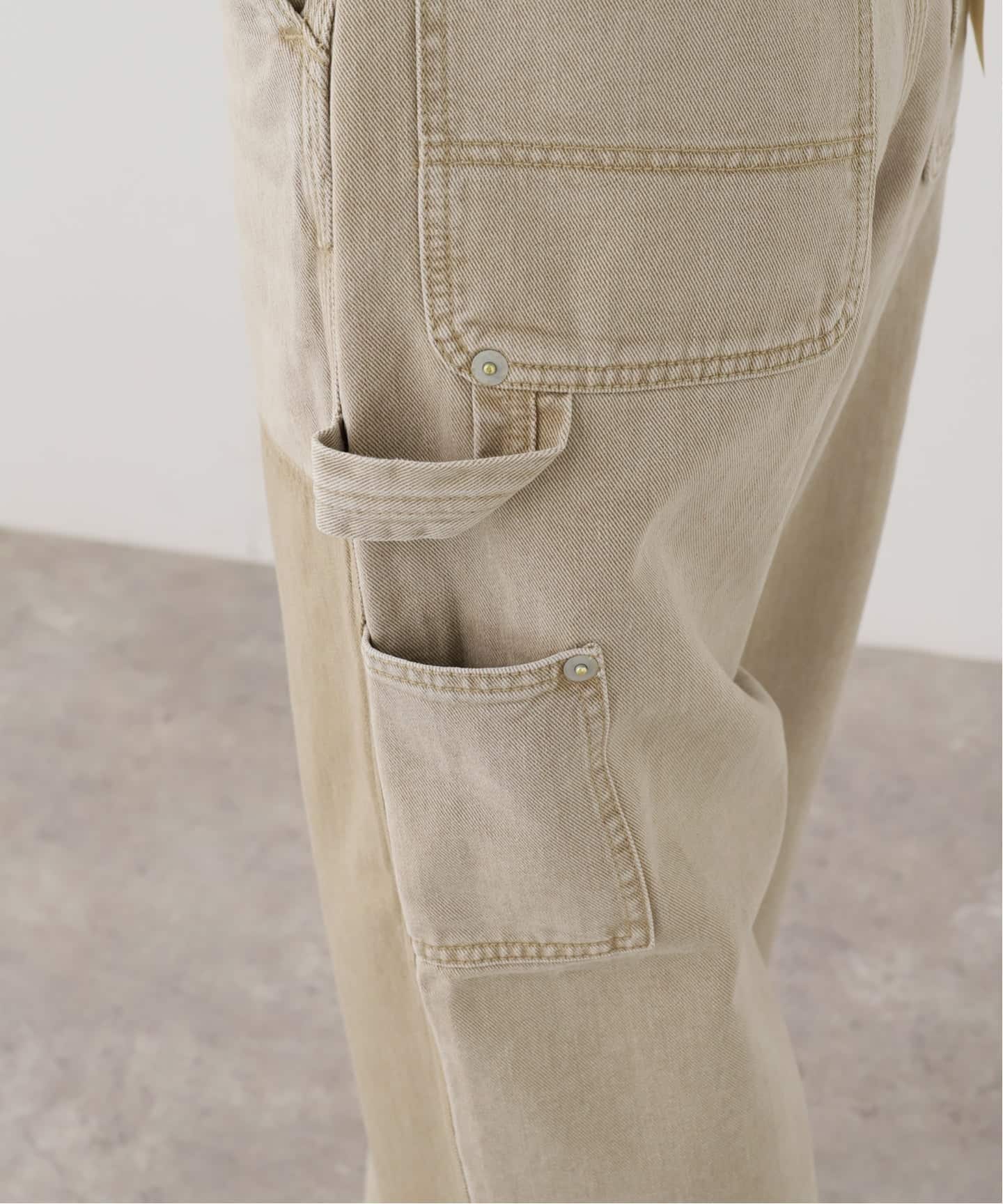 INSCRIRE/アンスクリア Color Denim Double Knee デニムパンツ（デニム