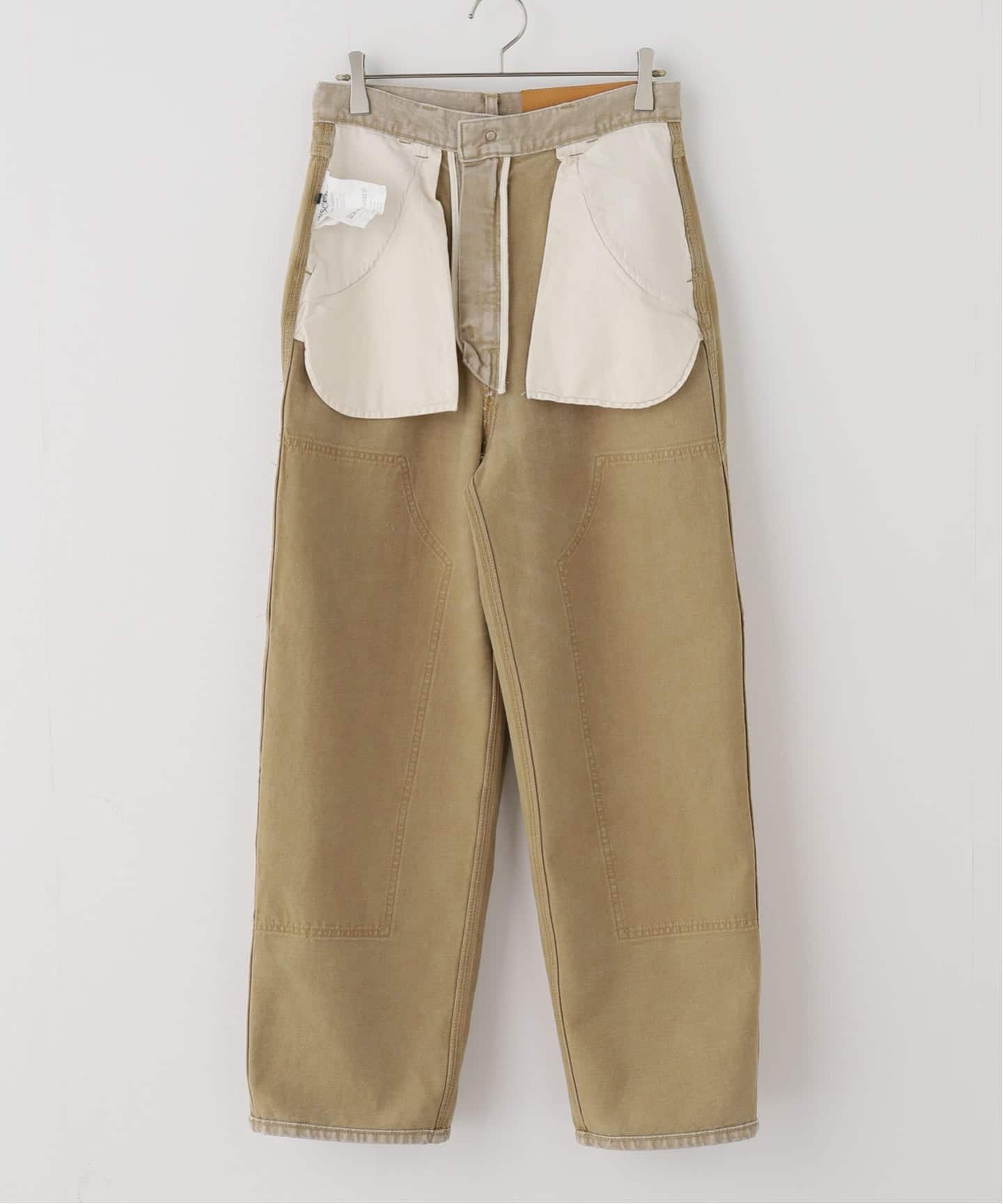 INSCRIRE/アンスクリア Color Denim Double Knee デニムパンツ（デニム