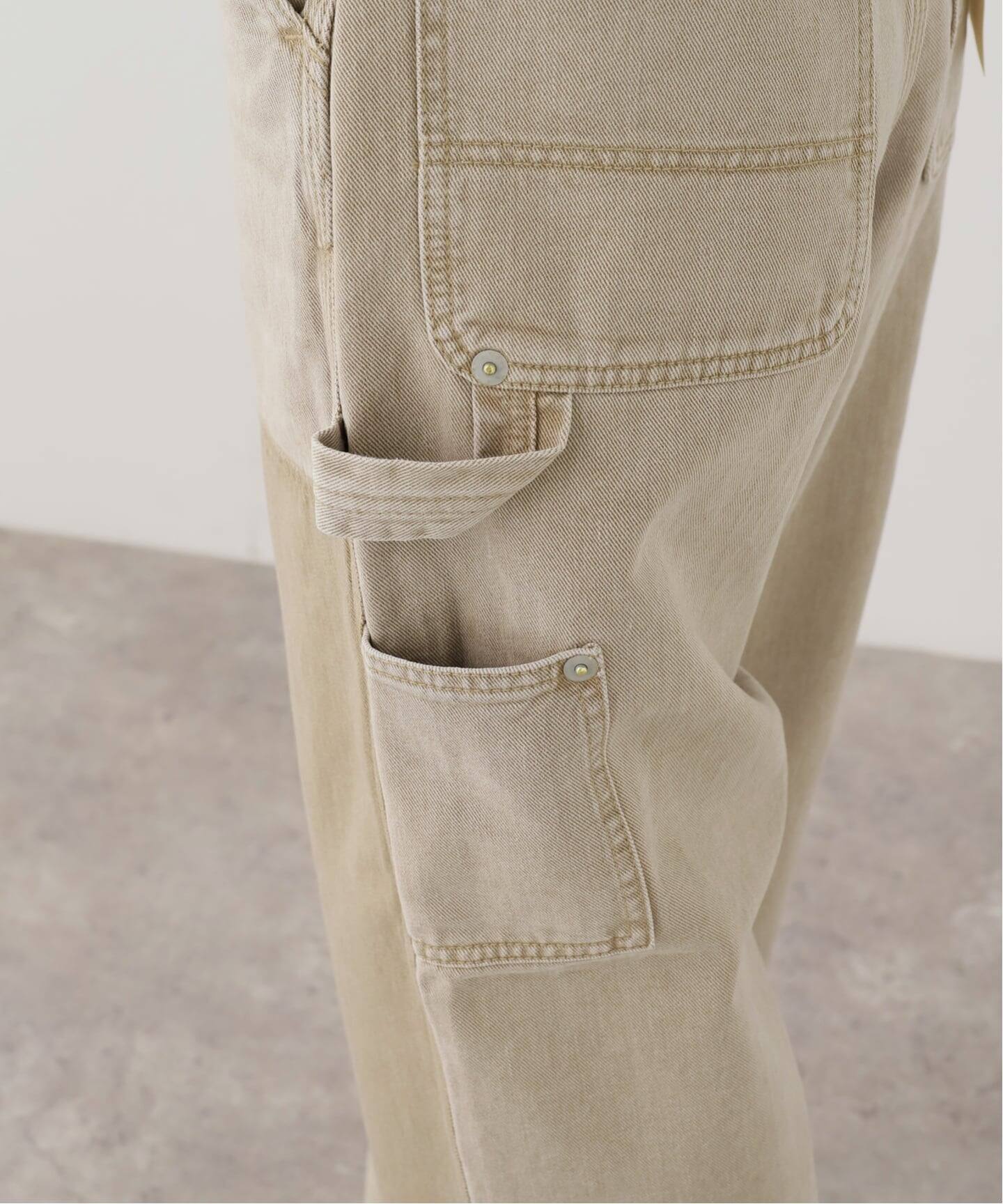 INSCRIRE/アンスクリア Color Denim Double Knee デニムパンツ（デニム