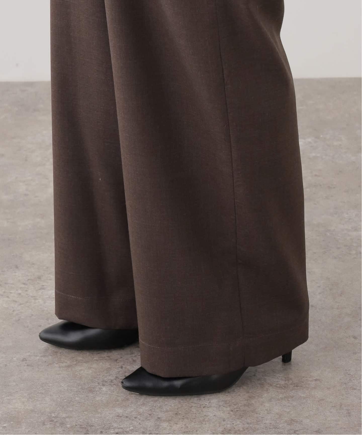 JANE SMITH/ジェーンスミス】 WASHABLE WOOL TROPICAL EASY P：パンツ