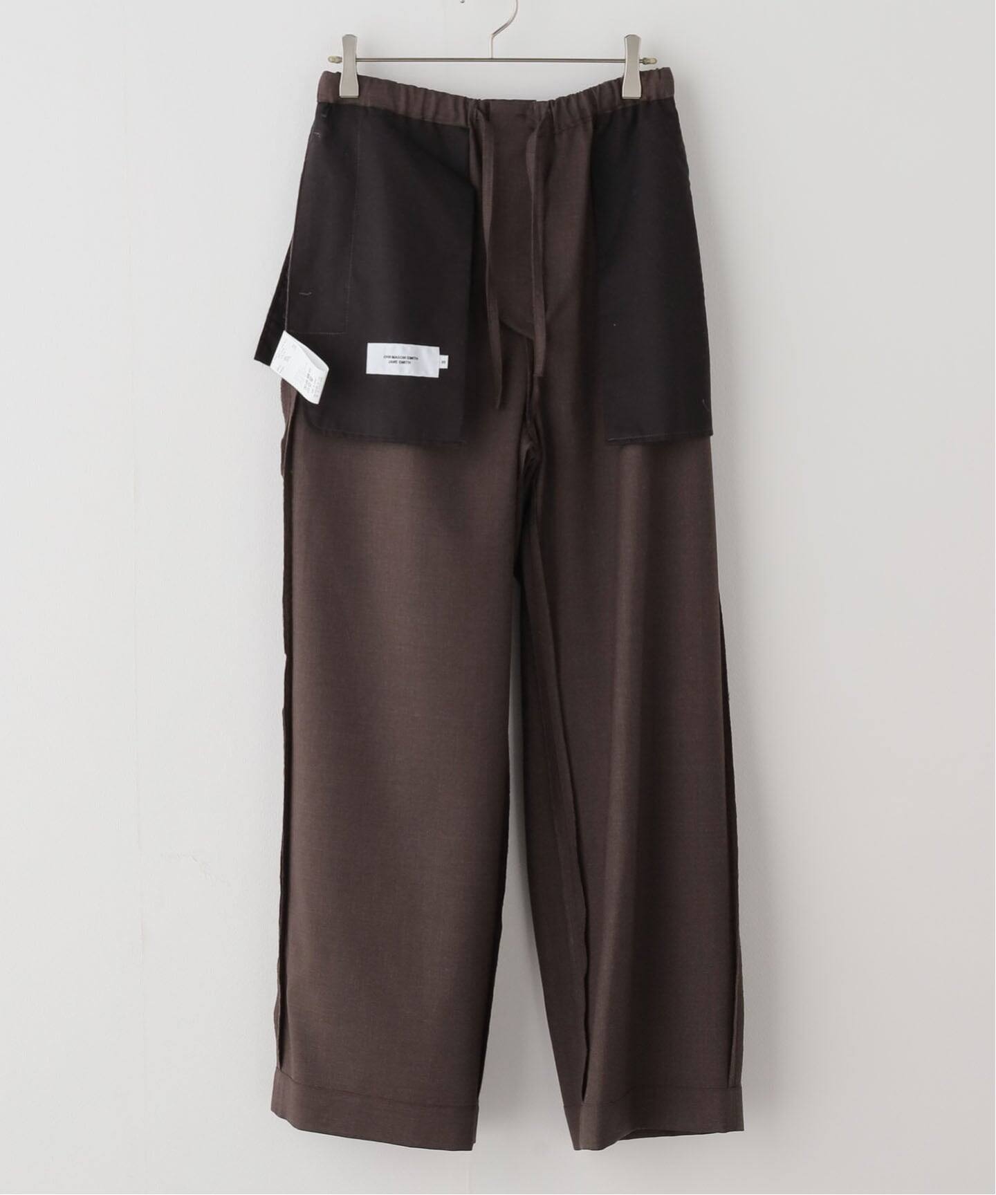 JANE SMITH/ジェーンスミス】 WASHABLE WOOL TROPICAL EASY P：パンツ