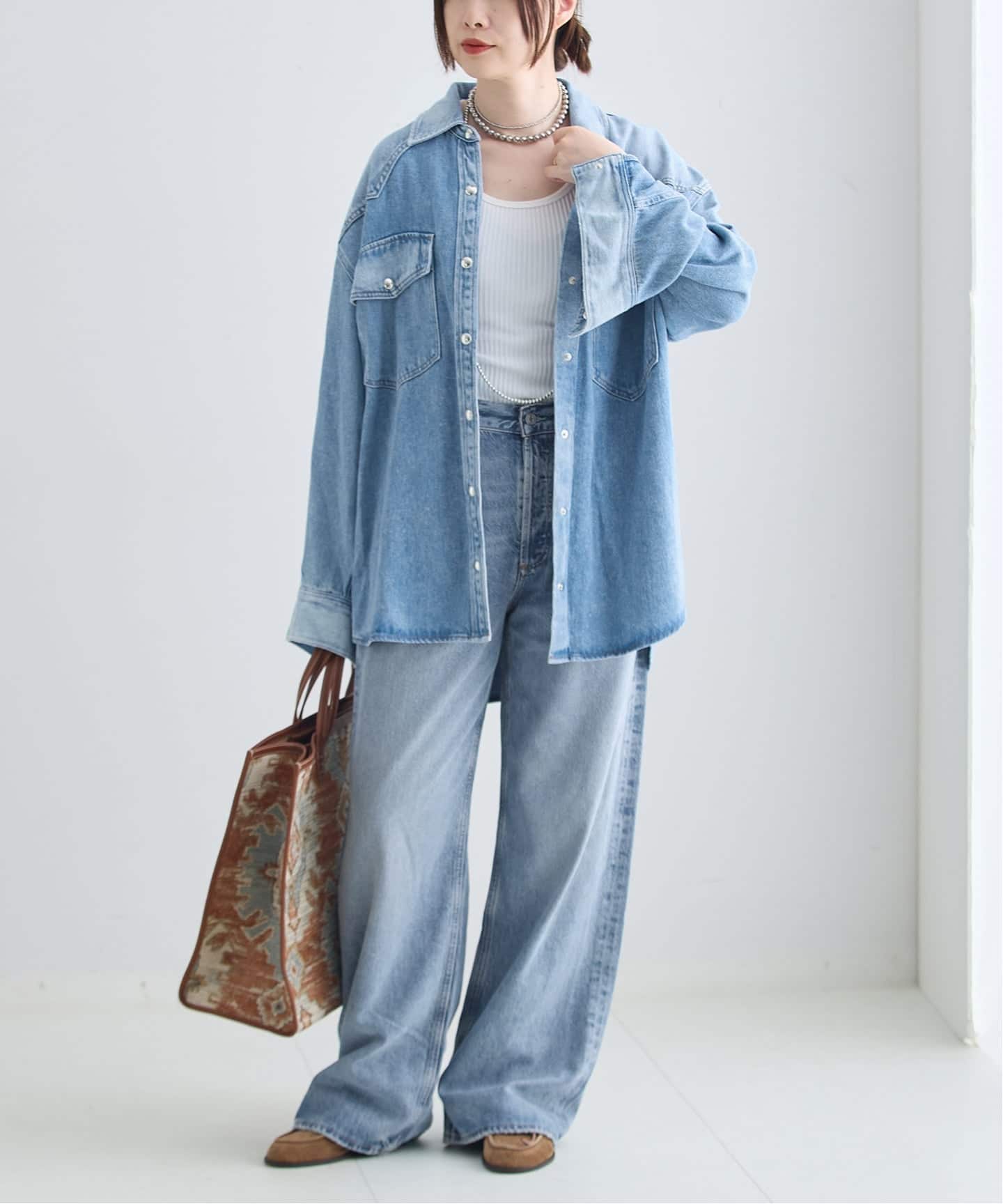 AGOLDE/エーゴールドイー LOW SLUNG BAGGY IN RESET デニムパンツ