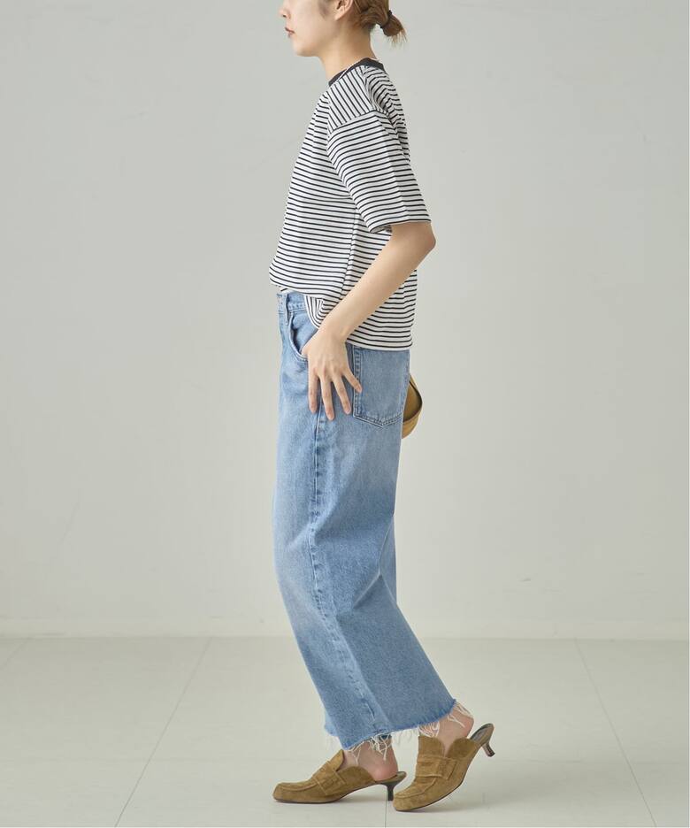 CITIZENS OF HUMANITY AYLA RAW HEM CROP デニムパンツ 2117C-1810（デニムパンツ・ジーンズ ...