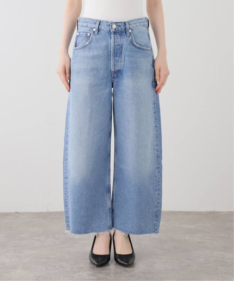 CITIZENS OF HUMANITY AYLA RAW HEM CROP デニムパンツ 2117C-1810（デニムパンツ・ジーンズ ...