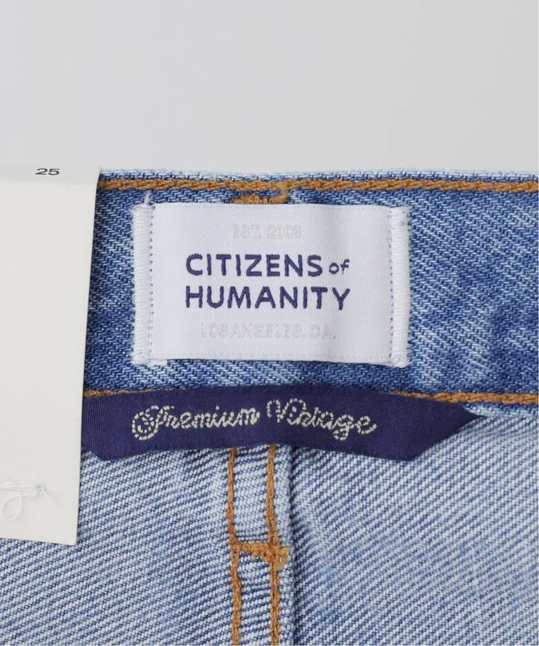 CITIZENS OF HUMANITY AYLA RAW HEM CROP デニムパンツ 2117C-1810（デニムパンツ・ジーンズ ...