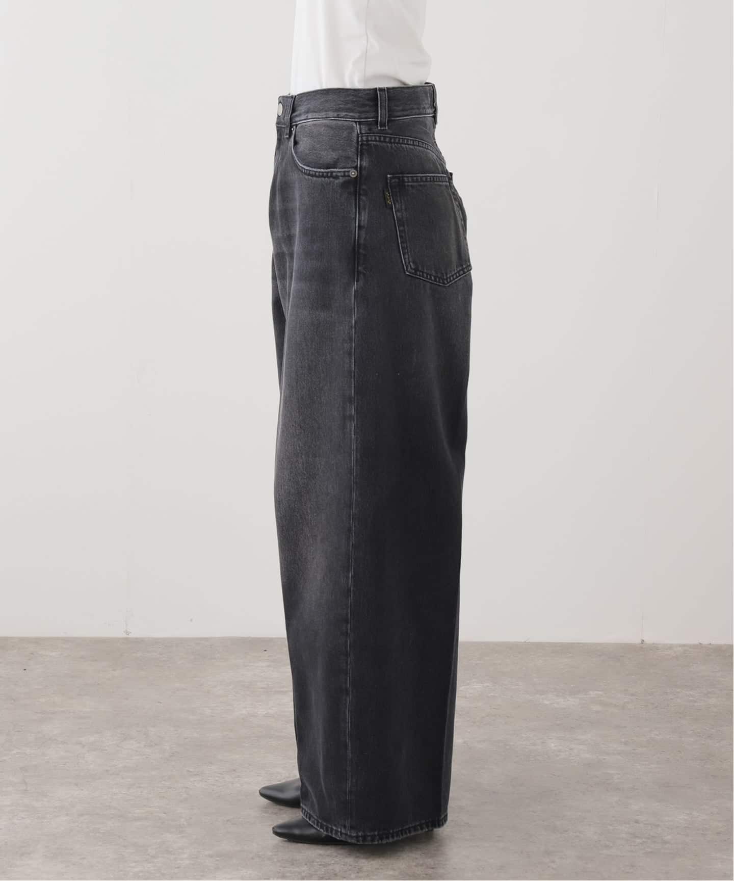HAIKURE BETHEANY ASIAN FIT デニムパンツ 24 HAIKURE/ハイクル】BETHEANY ASIAN FIT MID BLACK デニムパンツ