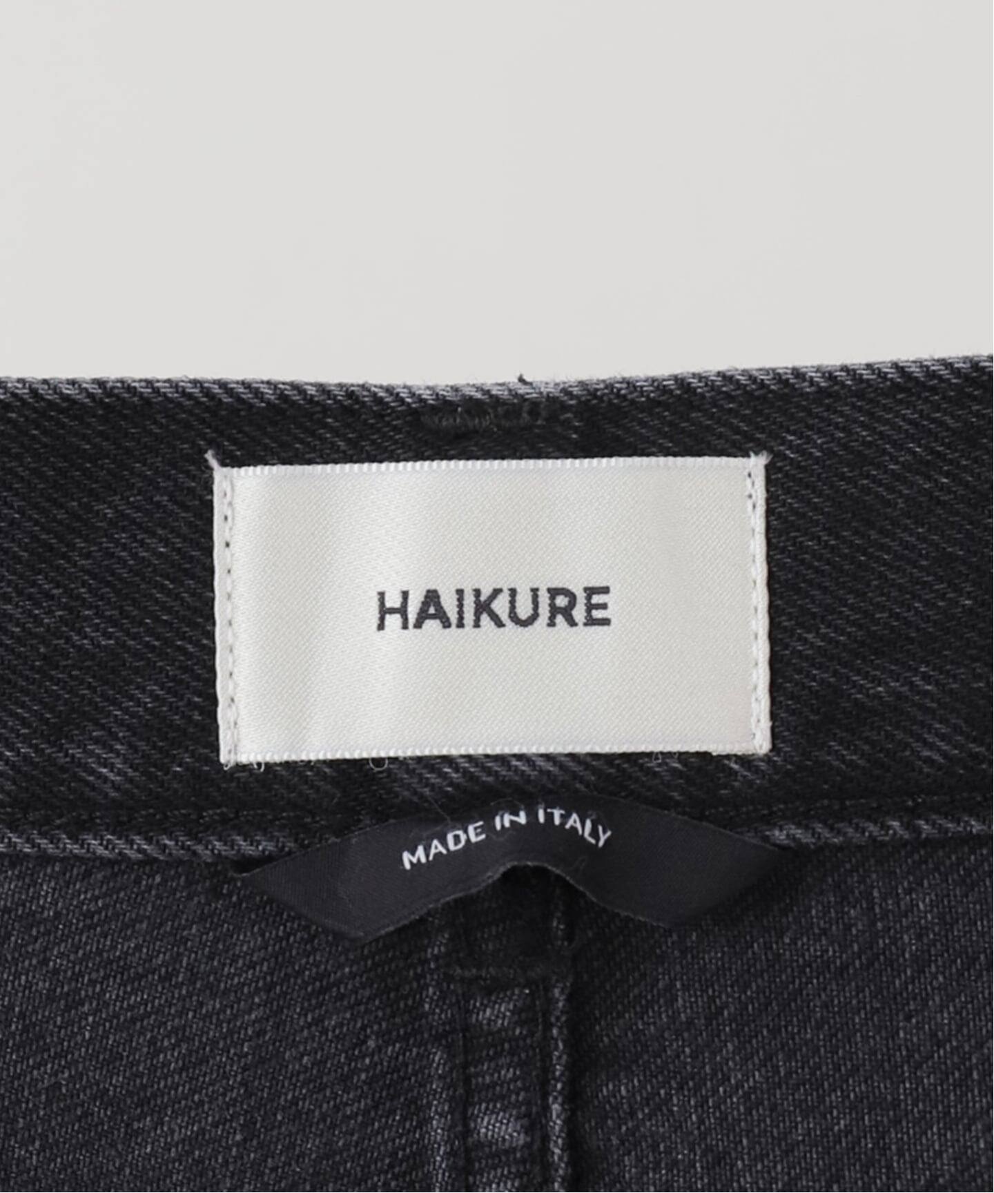 HAIKURE/ハイクル】BETHEANY ASIAN FIT MID BLACK デニムパンツ