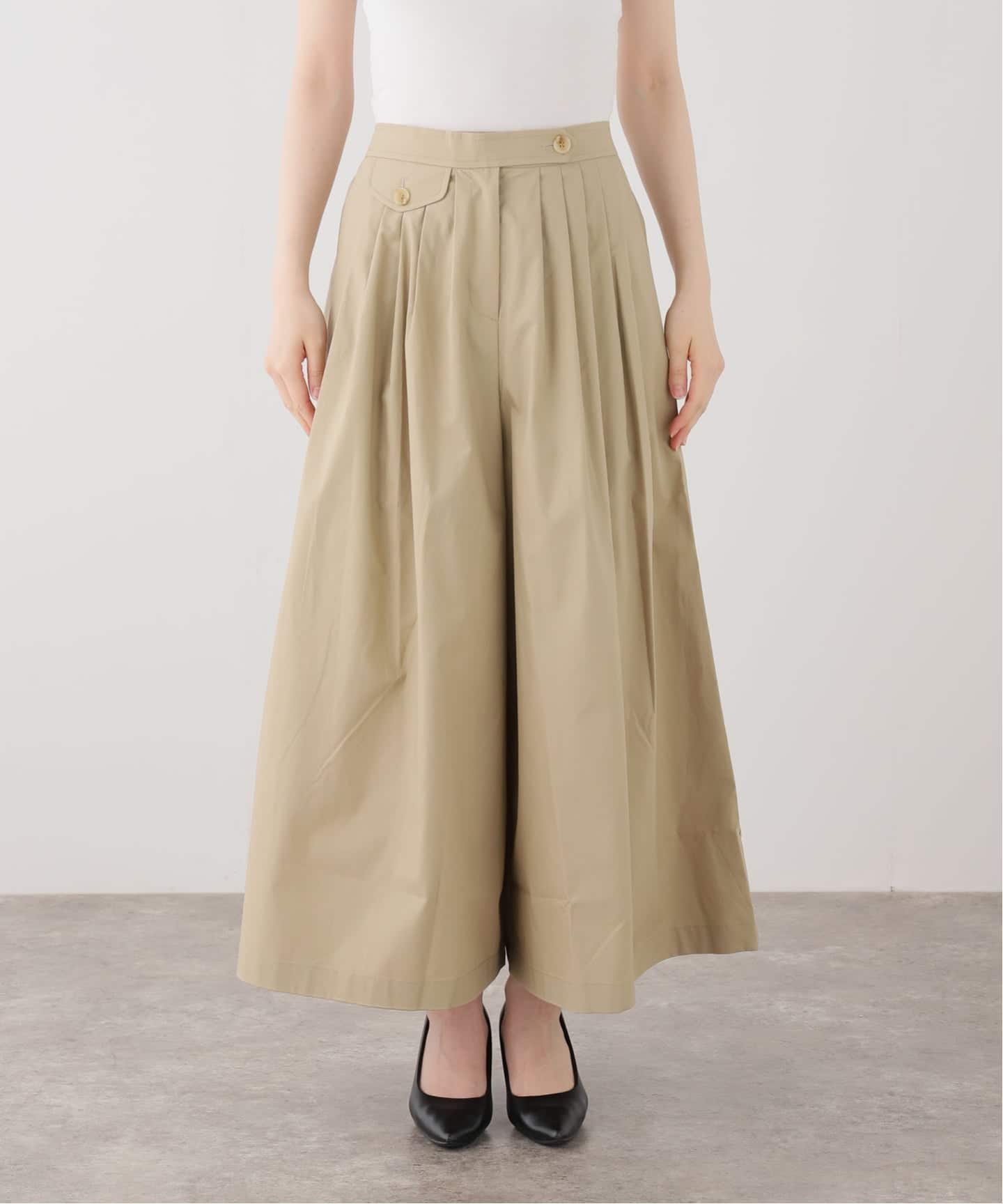 The Loom/ザ ルーム COTTON CULOTTE PANTS パンツ（スラックス