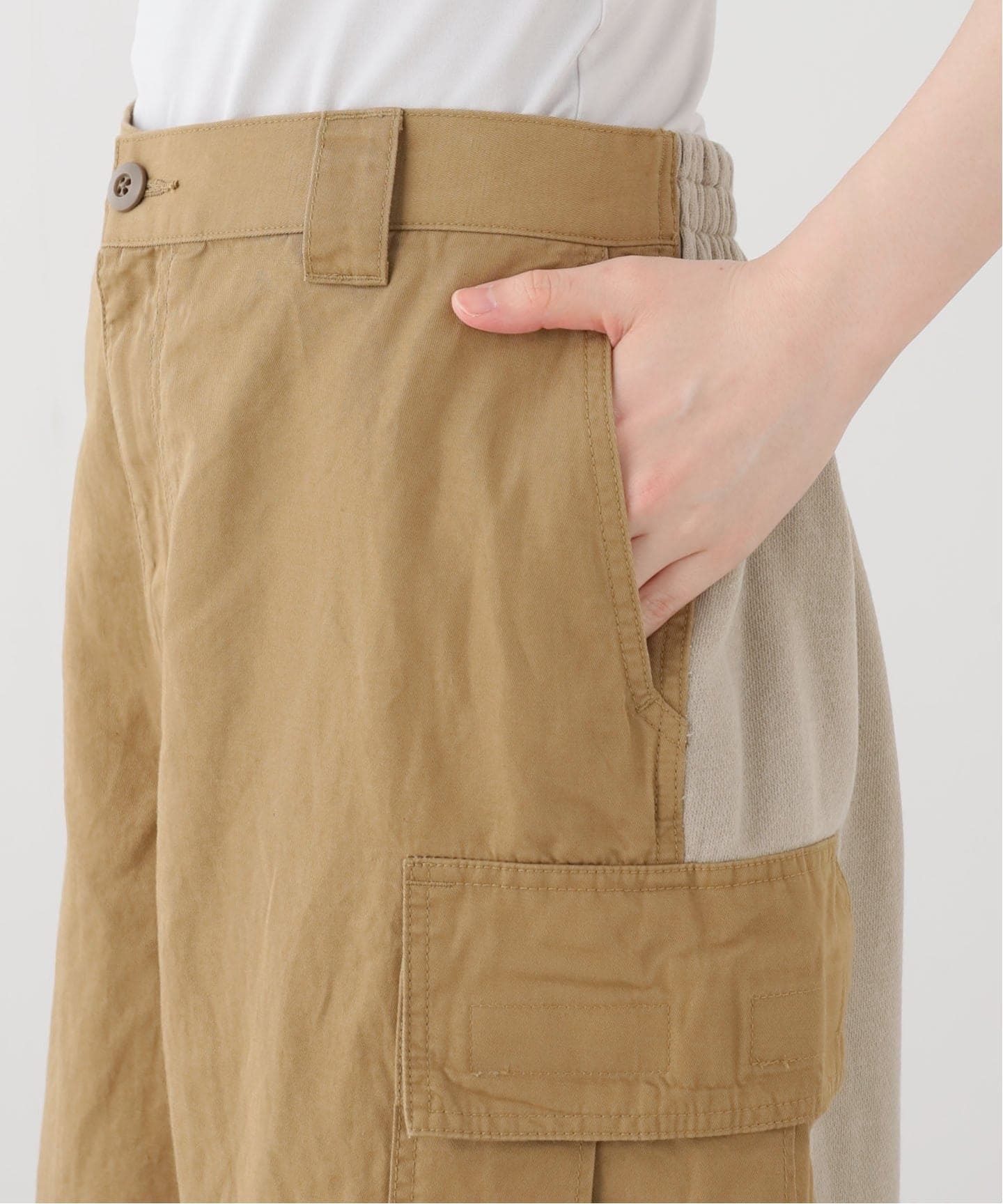 INSCRIRE /アンスクリア】Hybrid Cotton Washer Cargo Pant：パンツ