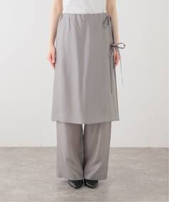 INSCRIRE /アンスクリア】Cupro Layered Pants：パンツ（その他パンツ 