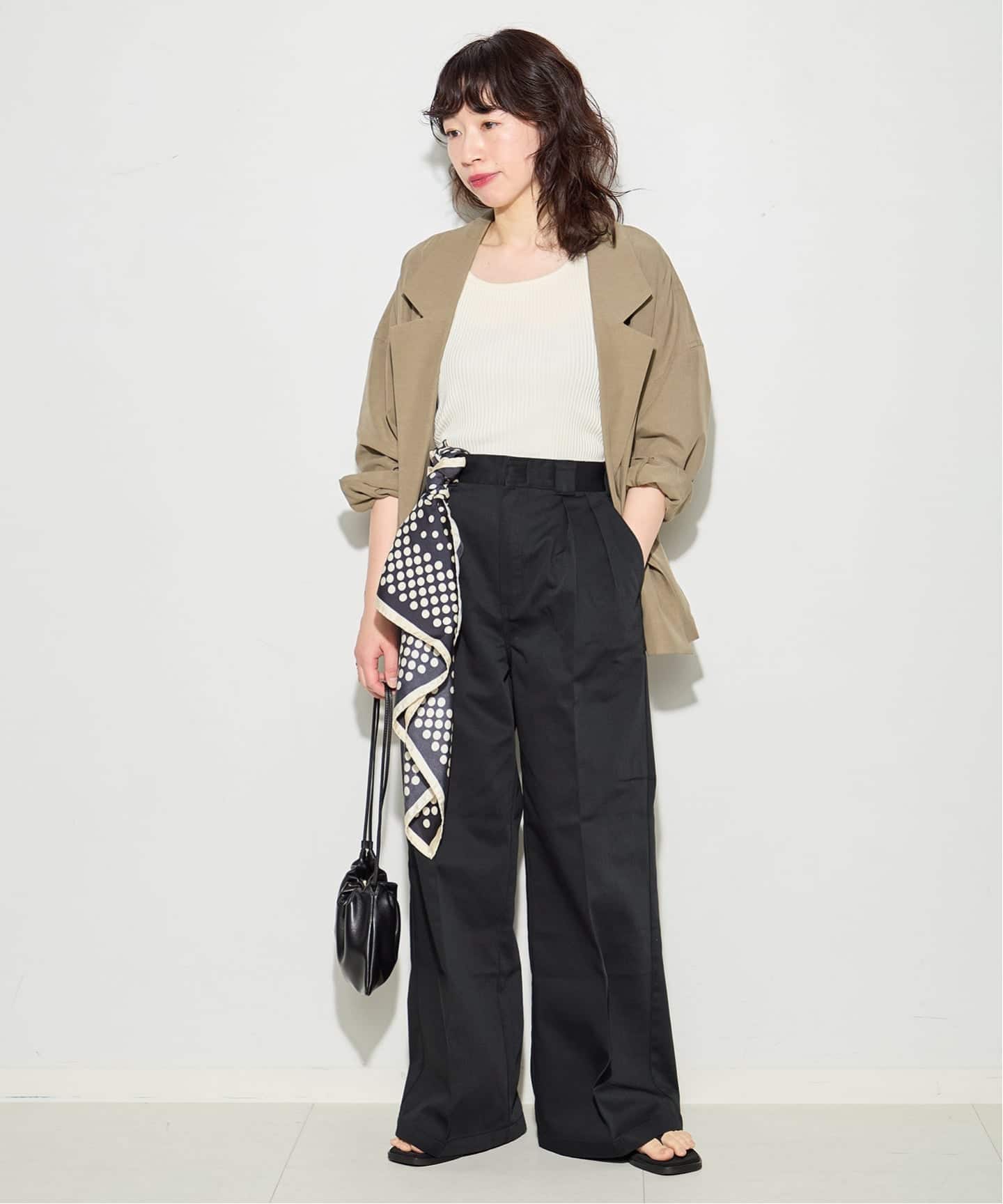 JANE SMITH*DICKIES*L'ESSAGE】別注 2タックBIGパンツ（その他パンツ