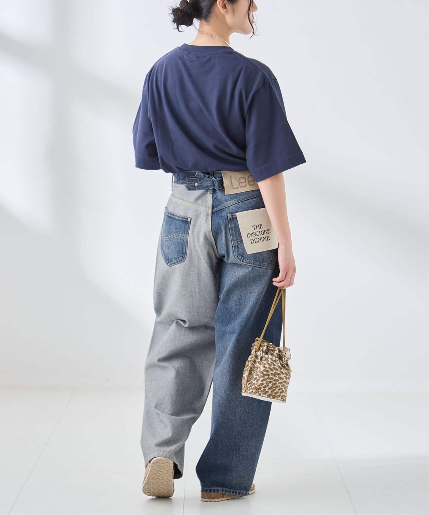 追加》別注 INSCRIRE*LEE*L'ESSAGE COWBOY/RIDERSPANTS デニム（デニム