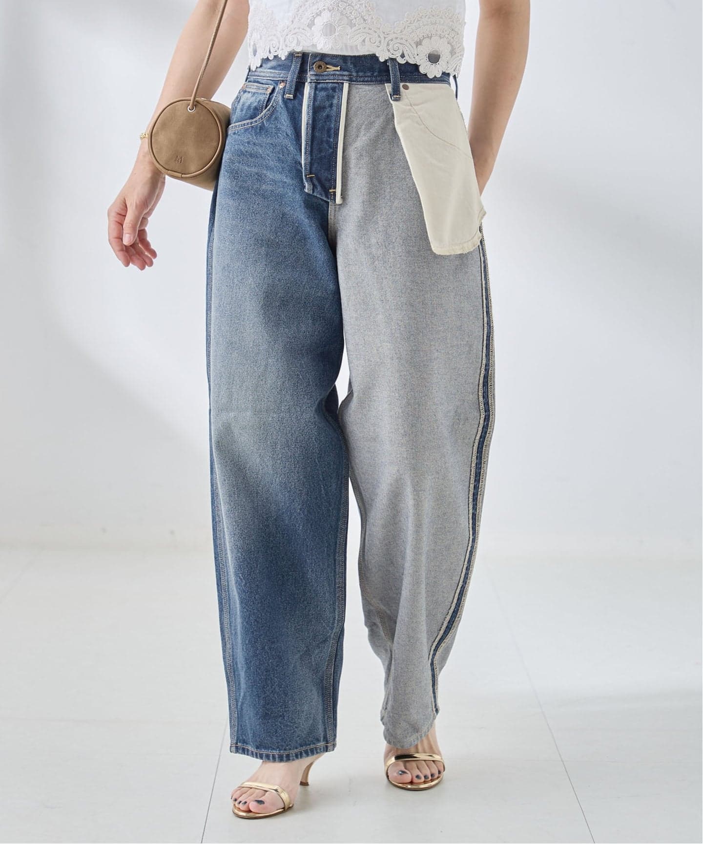 追加予約》別注 INSCRIRE*LEE*L'ESSAGE COWBOY/RIDERSPANTS デニム