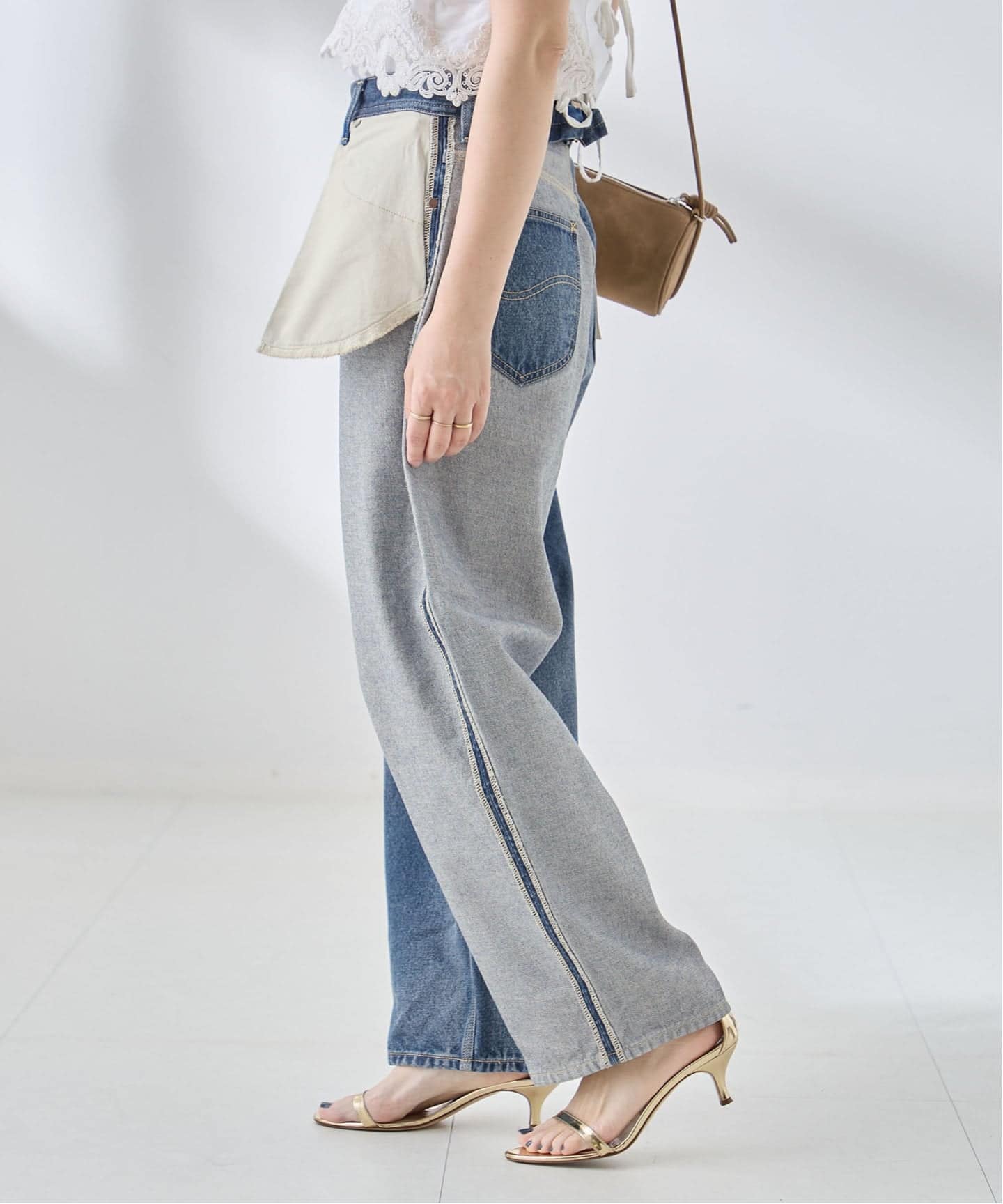 追加予約》別注 INSCRIRE*LEE*L'ESSAGE COWBOY/RIDERSPANTS デニム