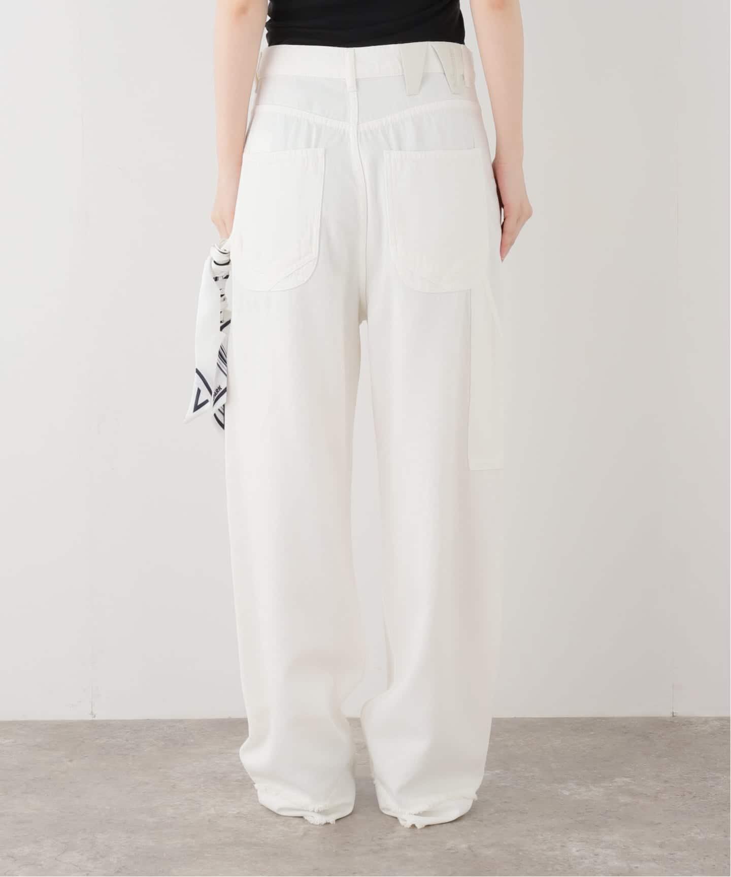 DARKPARK/ダークパーク LISA - SCARF ADORNED LOOSE FIT パンツ