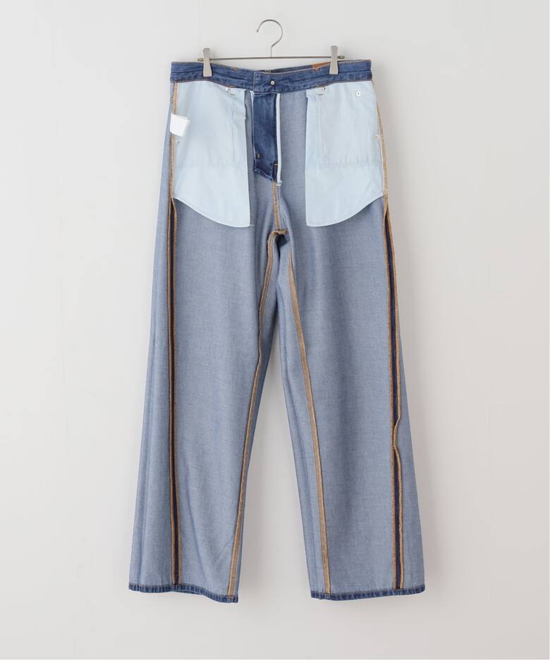 DARKPARK/ダークパーク IRIS-PAPER BAG TENCEL DENIM パンツ（デニム 