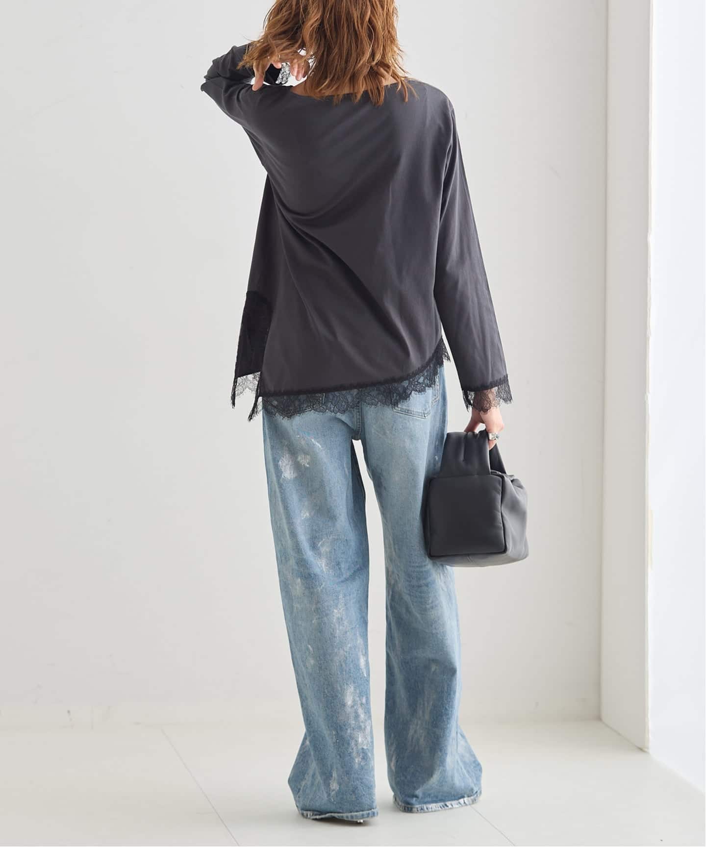 THE NEWHOUSE/ザ ニューハウス FOILED MILTON JEAN デニムパンツ