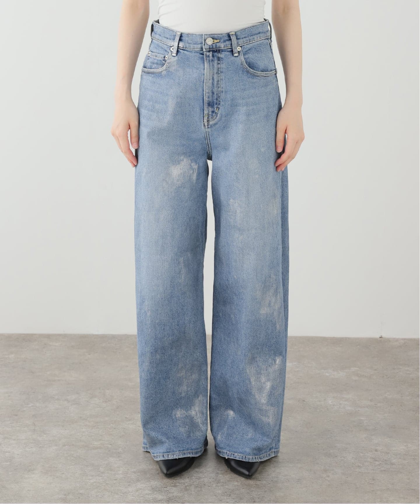 THE NEWHOUSE/ザ ニューハウス FOILED MILTON JEAN デニムパンツ