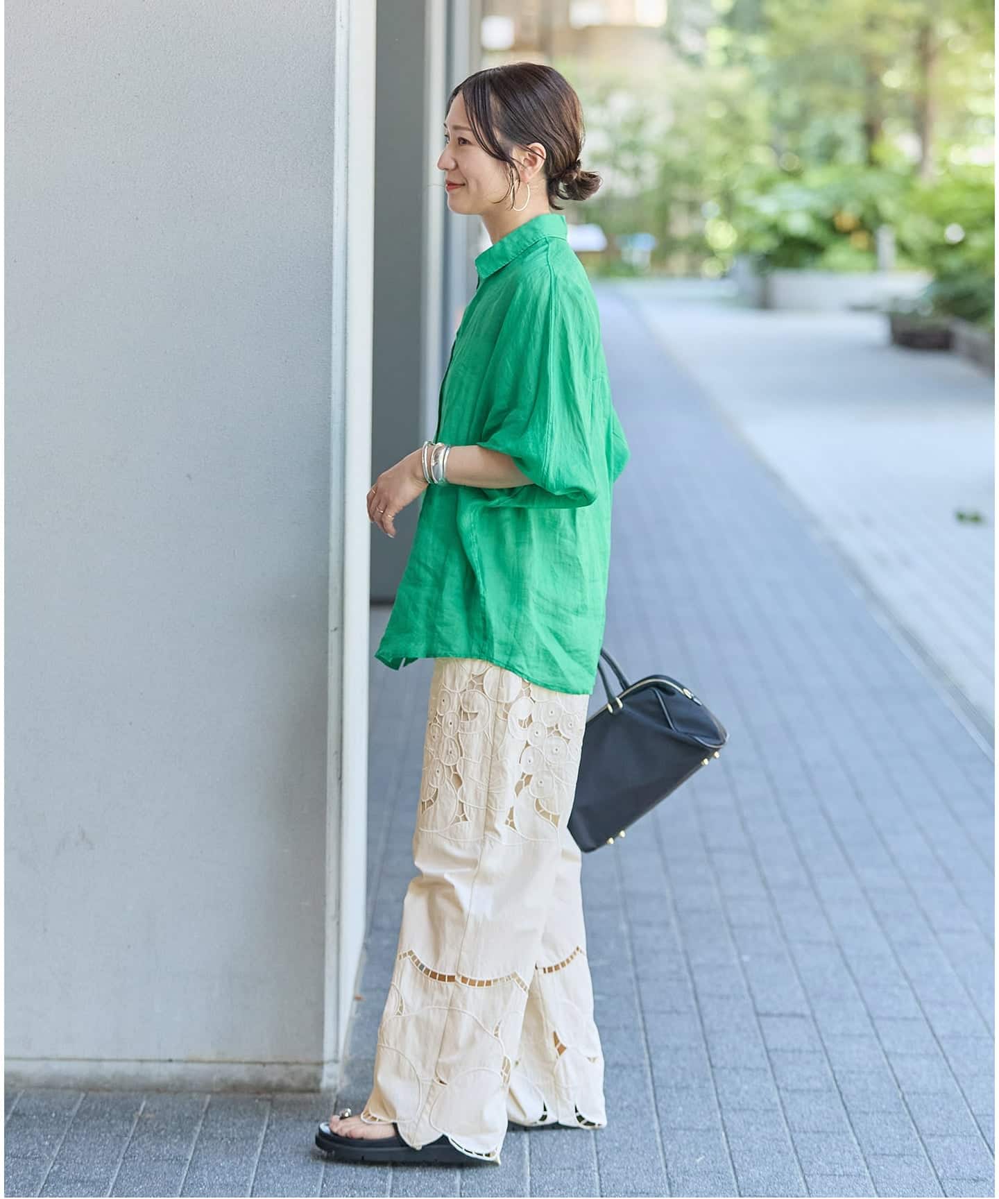 フラワーエンブロイダリースカラップ パンツ（その他パンツ）｜JOURNAL