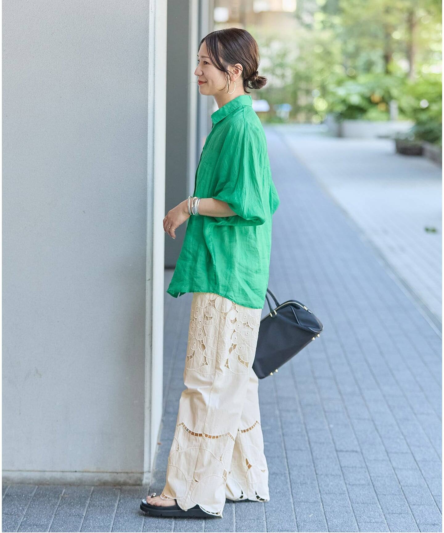 フラワーエンブロイダリースカラップ パンツ（その他パンツ）｜JOURNAL 