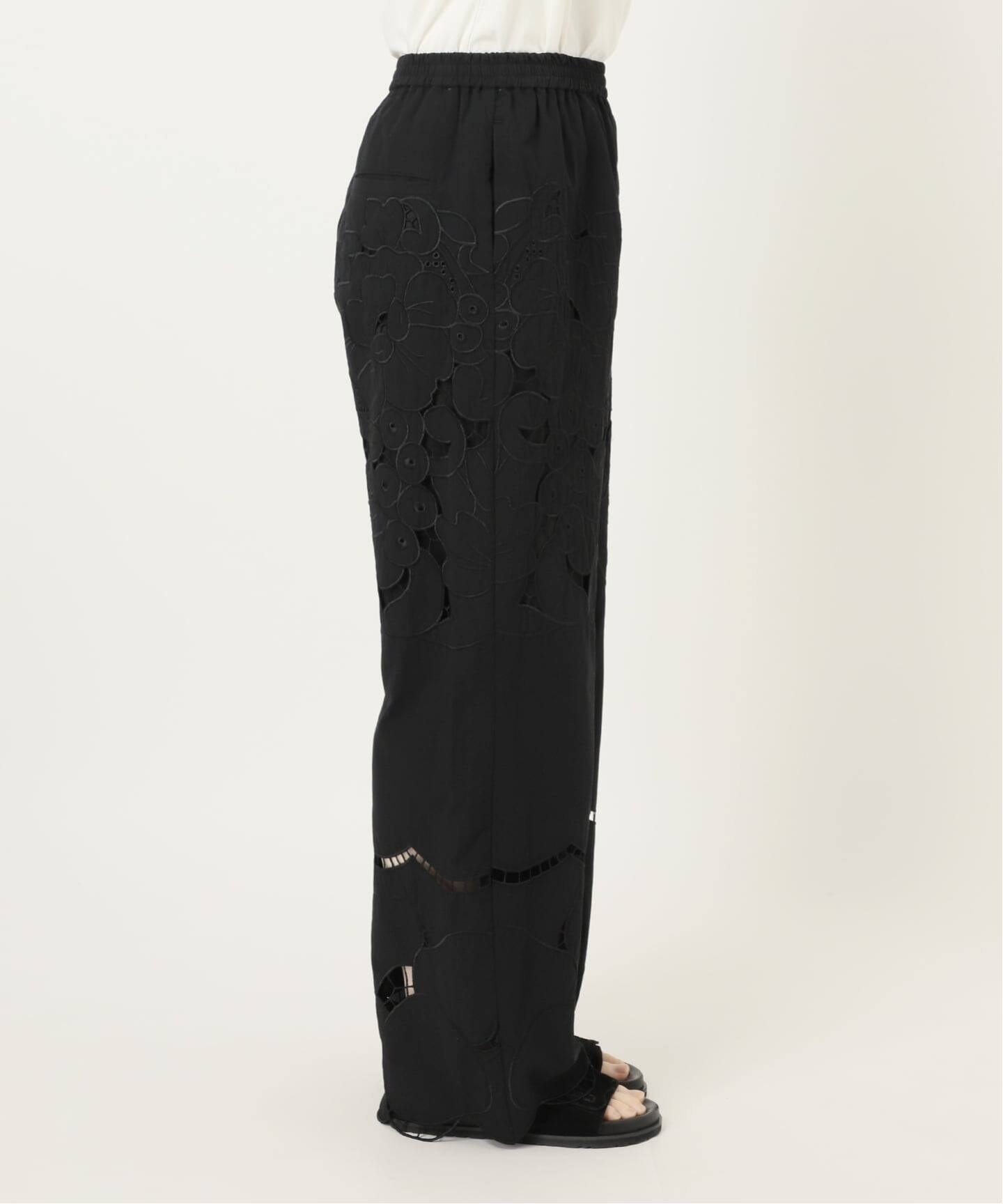 フラワーエンブロイダリースカラップ パンツ（その他パンツ）｜JOURNAL