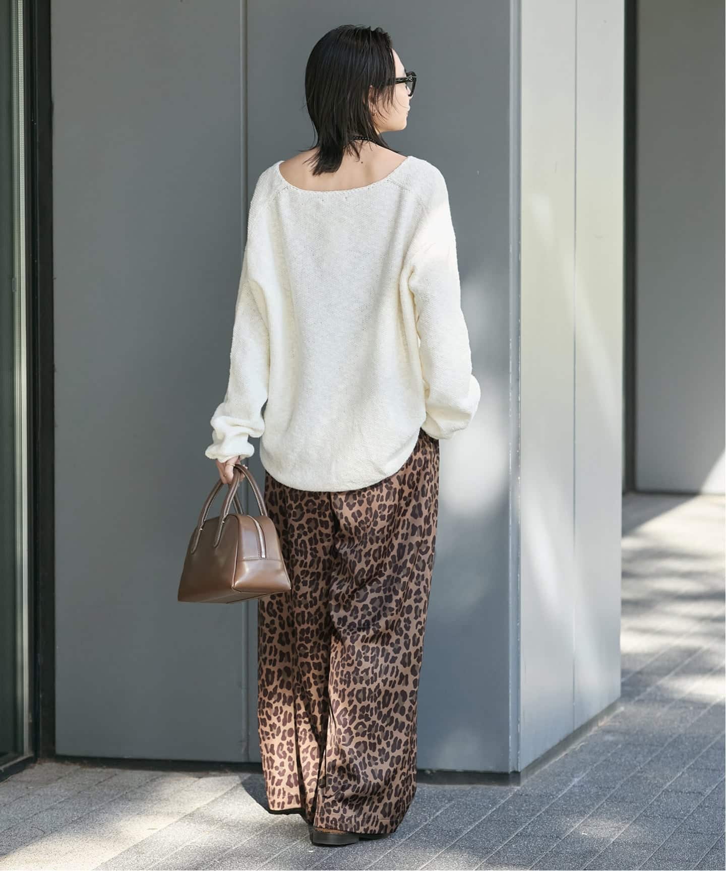 予約》レオパードプリントギャザーパンツ（その他パンツ）｜JOURNAL