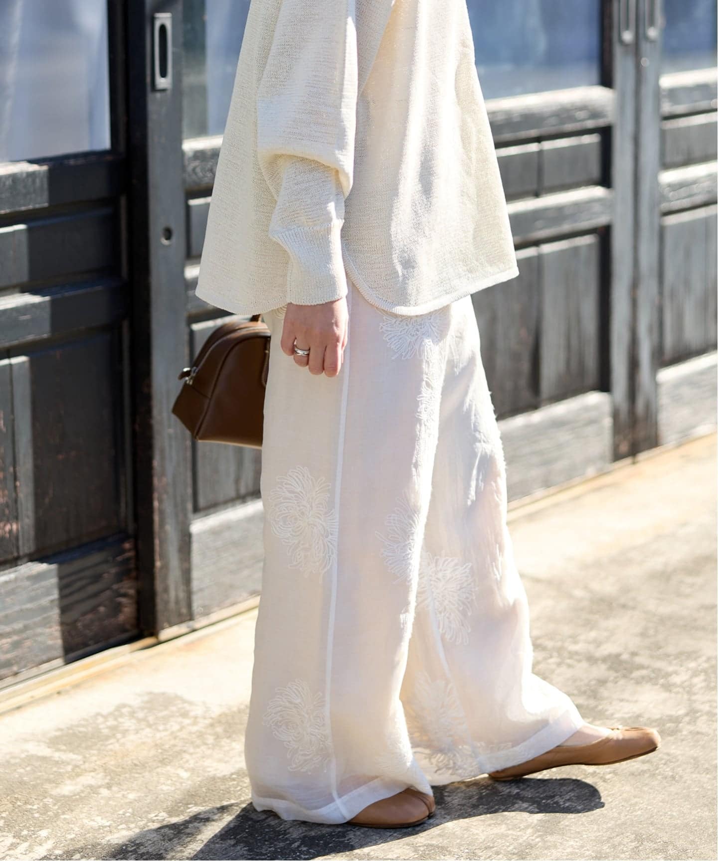 追加予約》シアーレースレイヤードパンツ（その他パンツ）｜JOURNAL