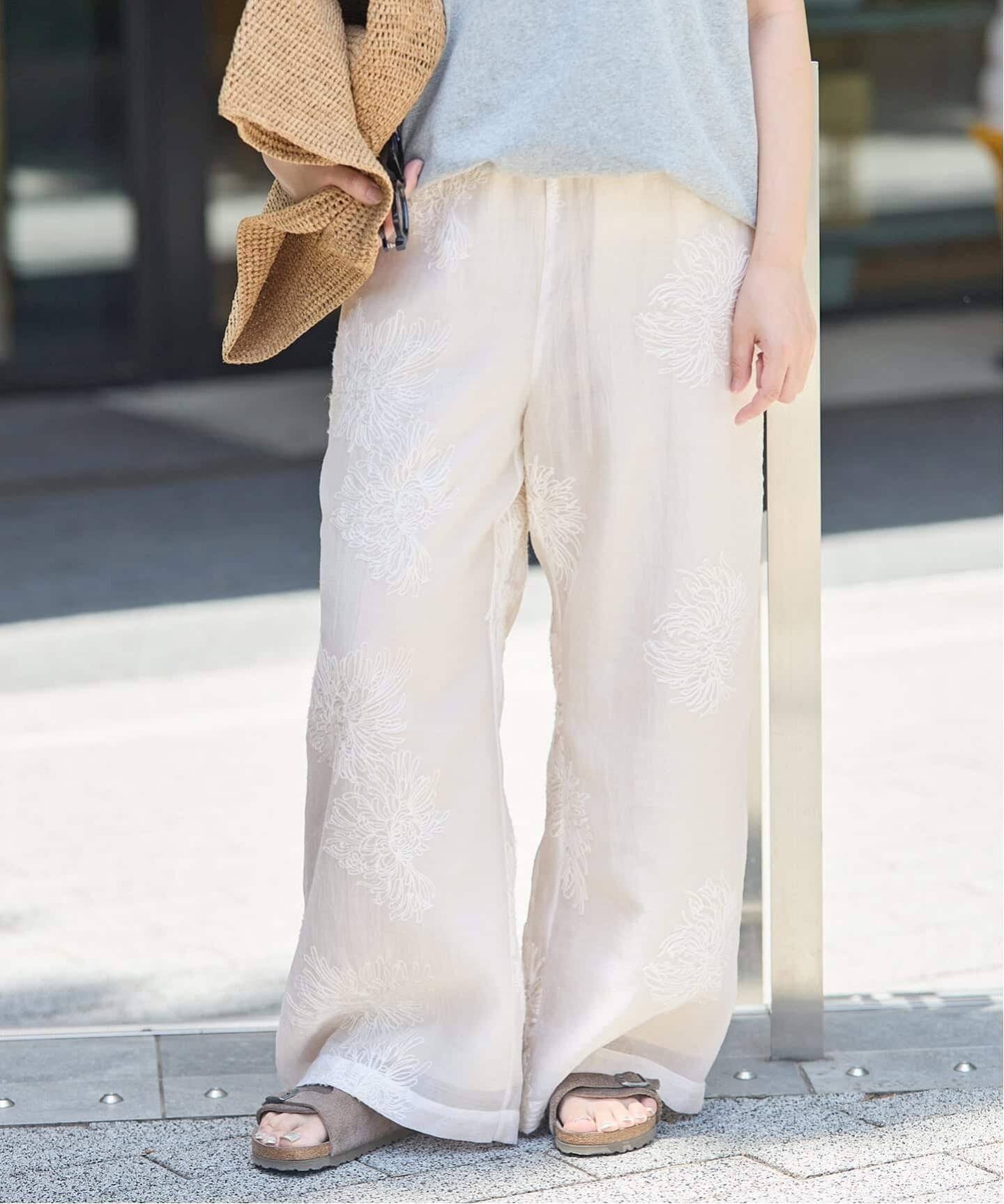 追加》シアーレースレイヤードパンツ（その他パンツ）｜JOURNAL