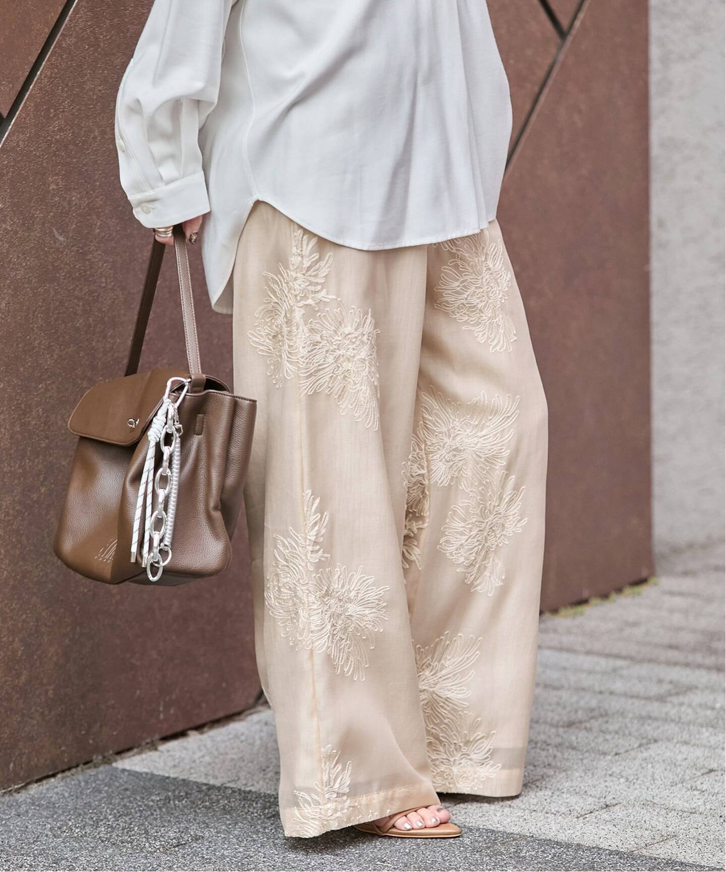 追加予約2》シアーレースレイヤードパンツ（その他パンツ）｜JOURNAL