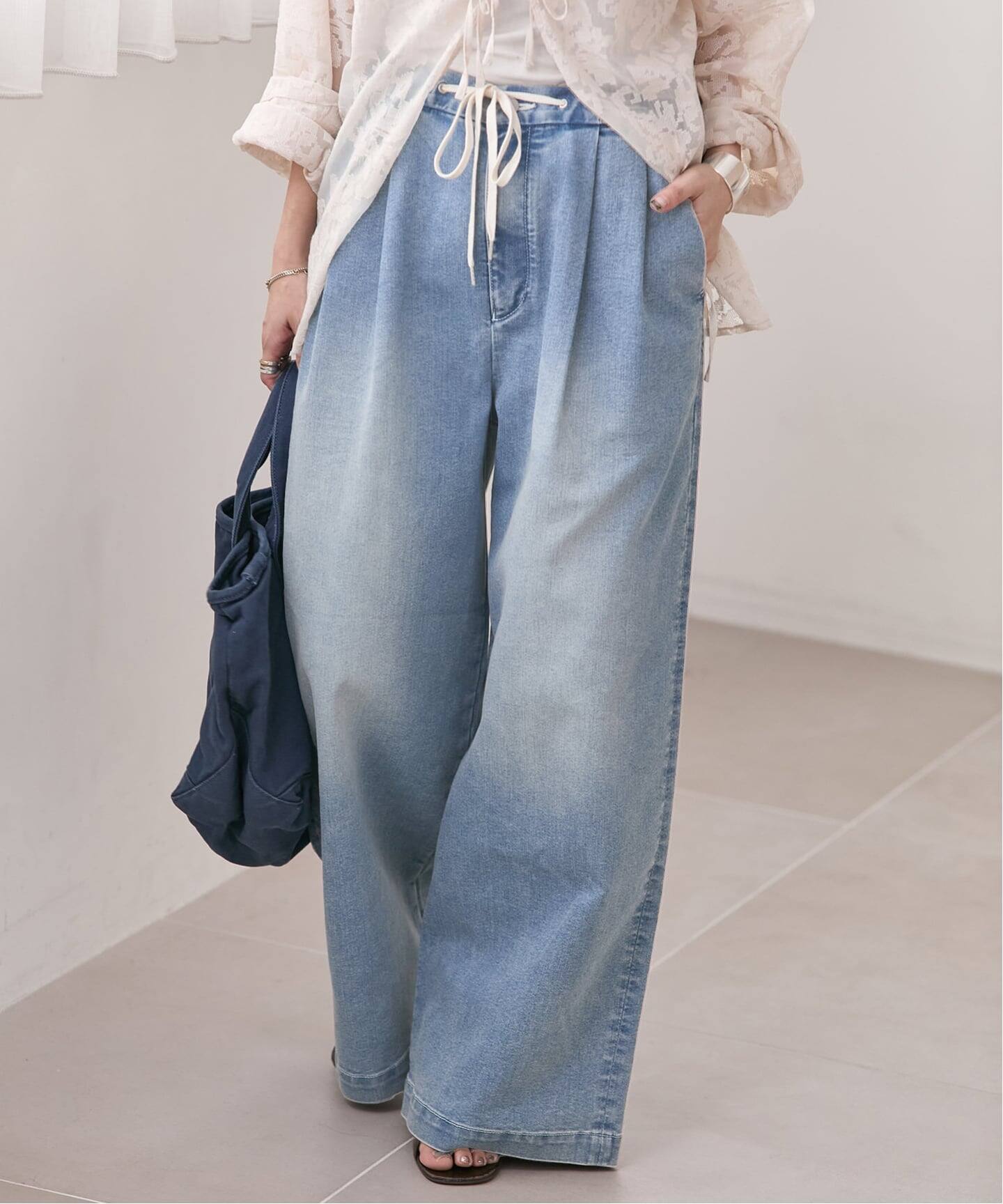 TuckEasyDENIM By COOLMAX(R)fabric（デニムパンツ・ジーンズ
