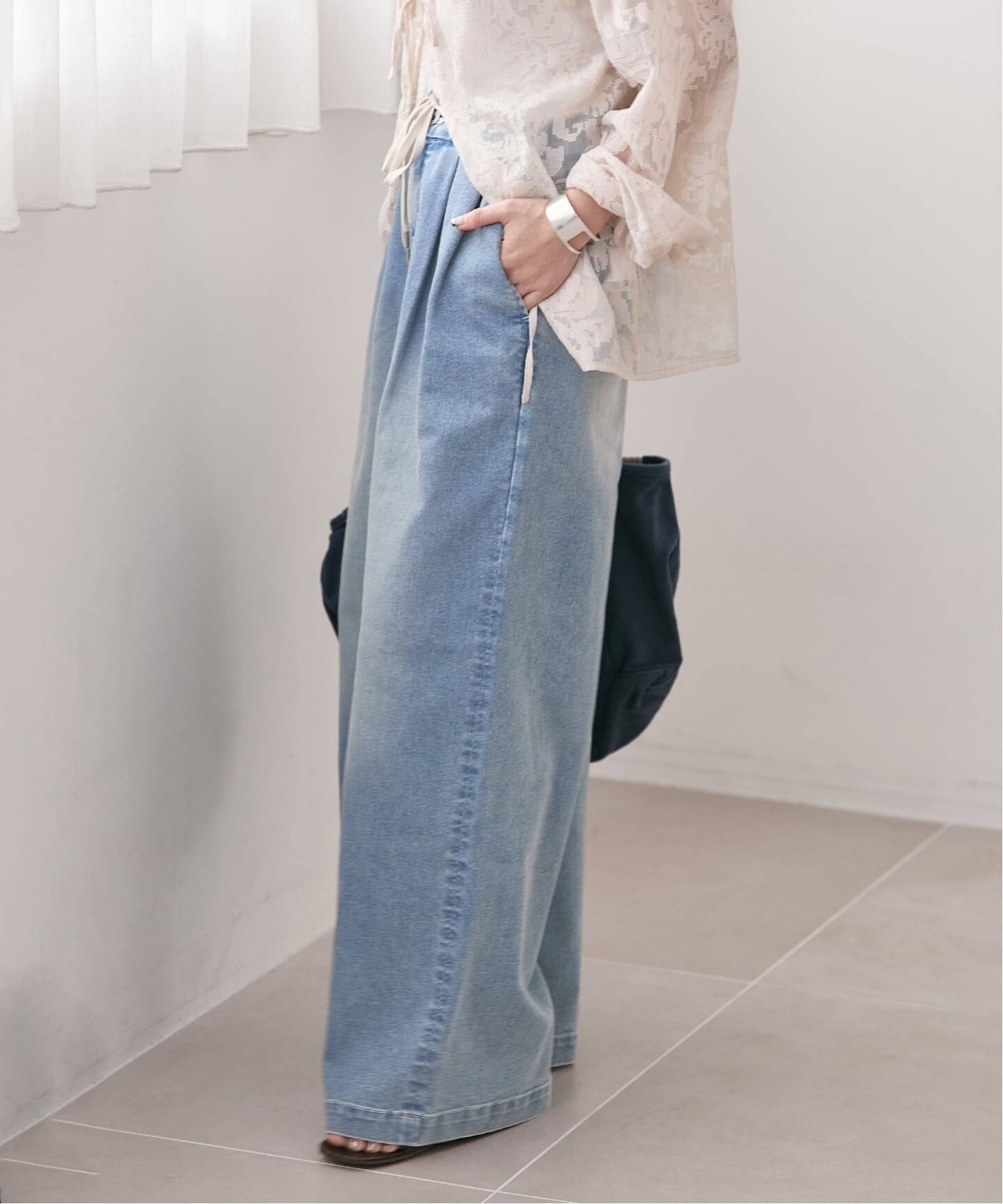 TuckEasyDENIM By COOLMAX(R)fabric（デニムパンツ・ジーンズ