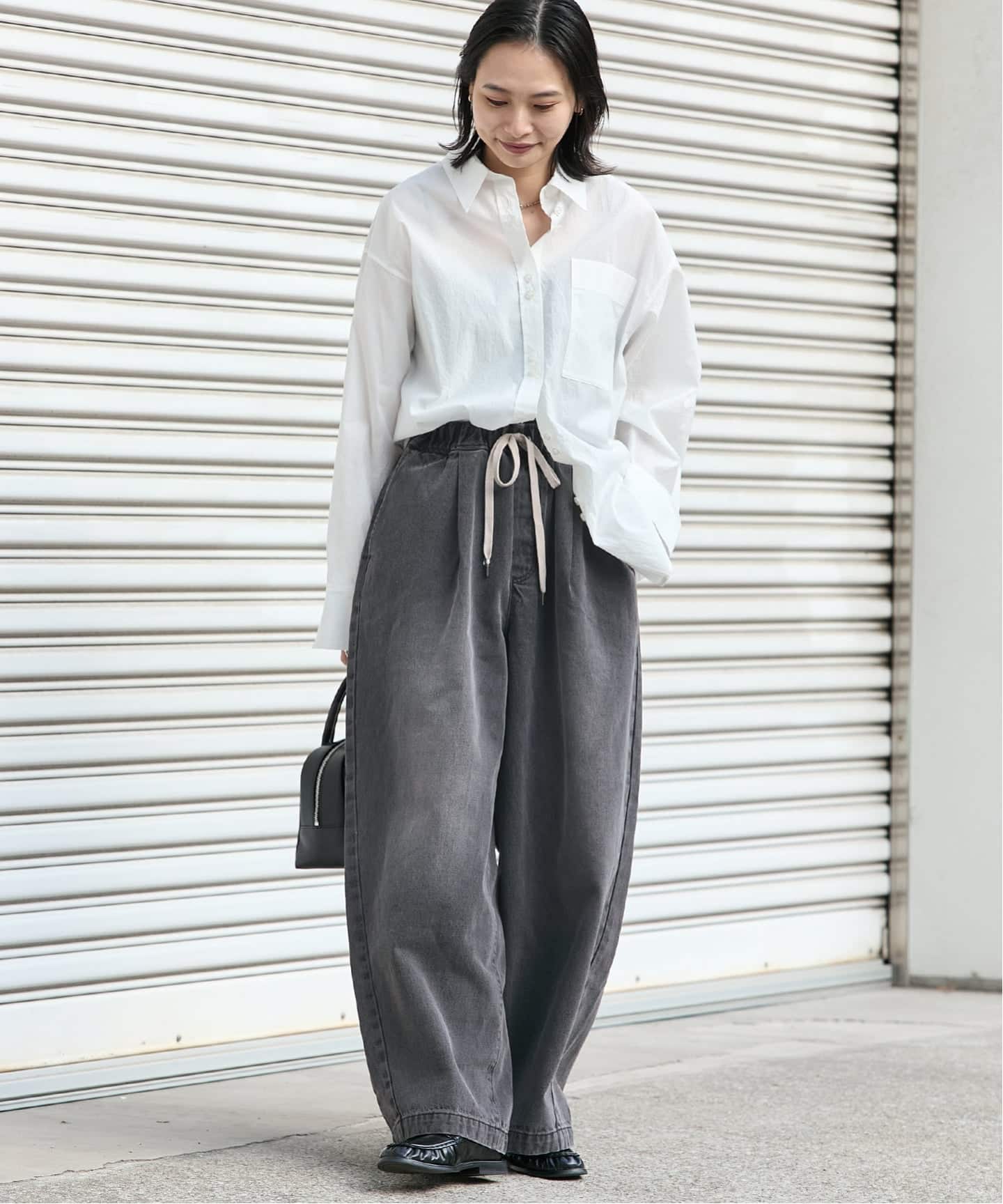 追加予約》イージーデニムワイドパンツ（デニムパンツ・ジーンズ