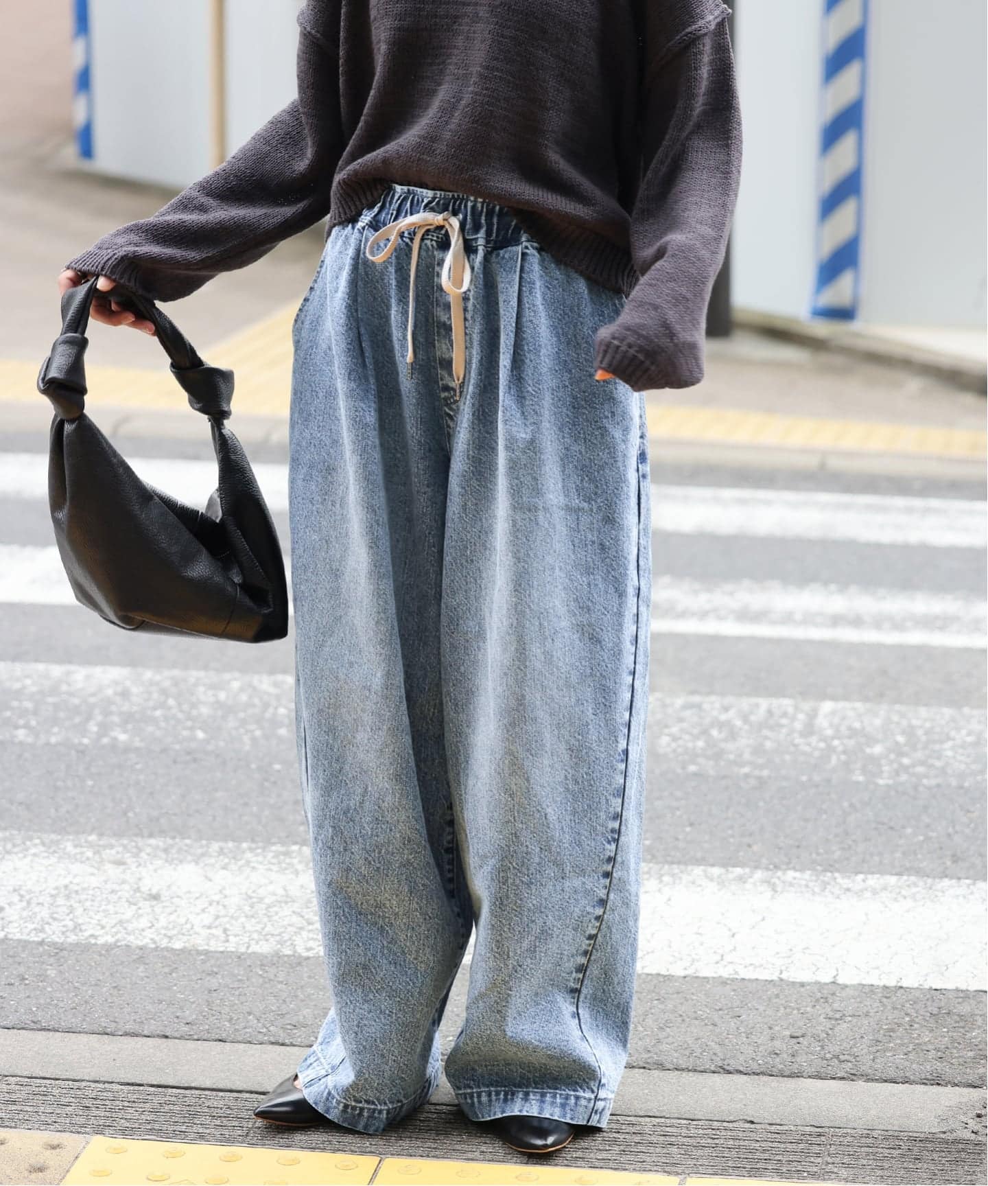 ジャーナルスタンダード イージーデニムワイドパンツ　38 WEB限定追加3》イージーデニムワイドパンツ（デニムパンツ・ジーンズ